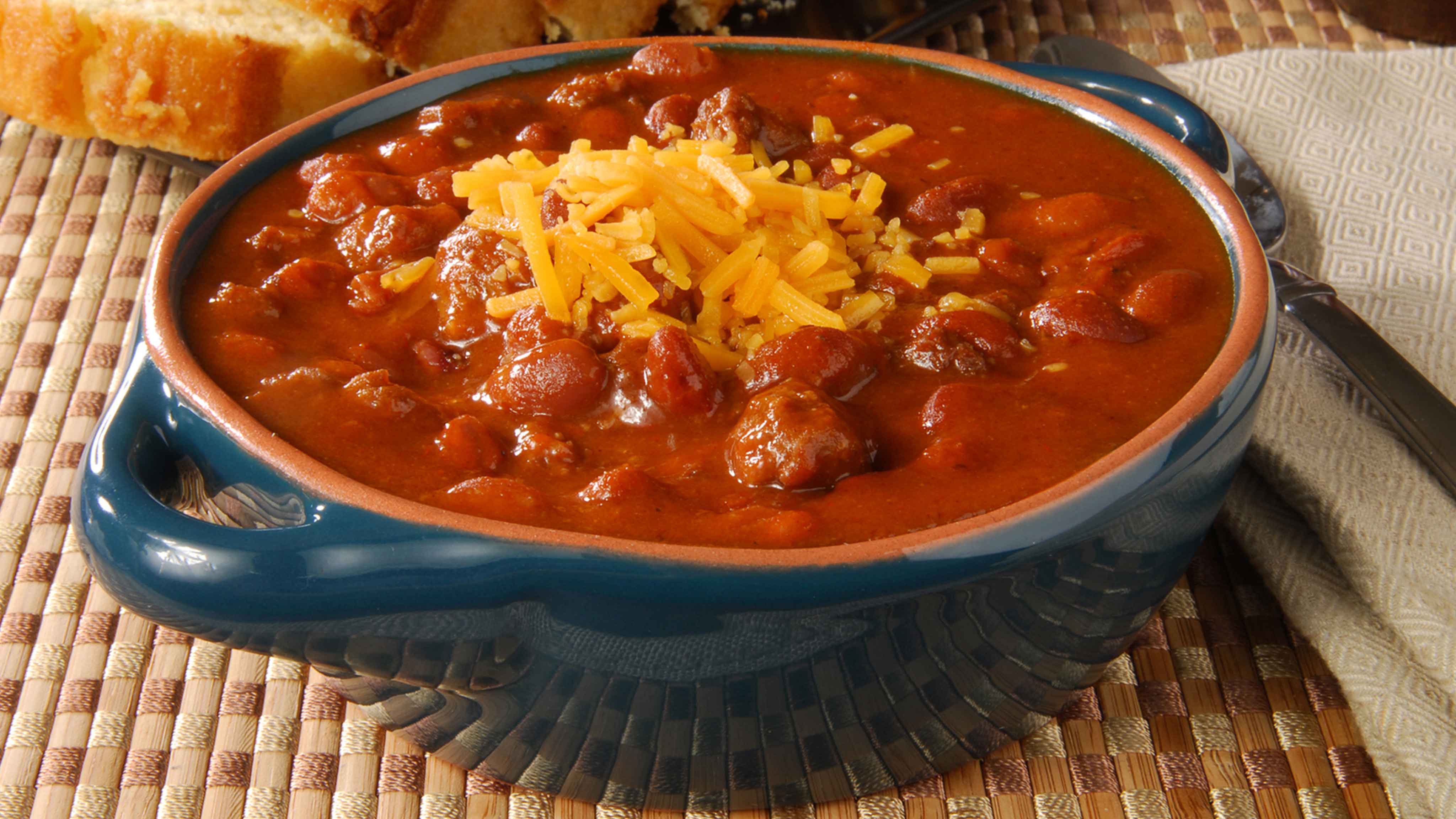 Image for Recipe Quick Cheddar Chili Con Carne