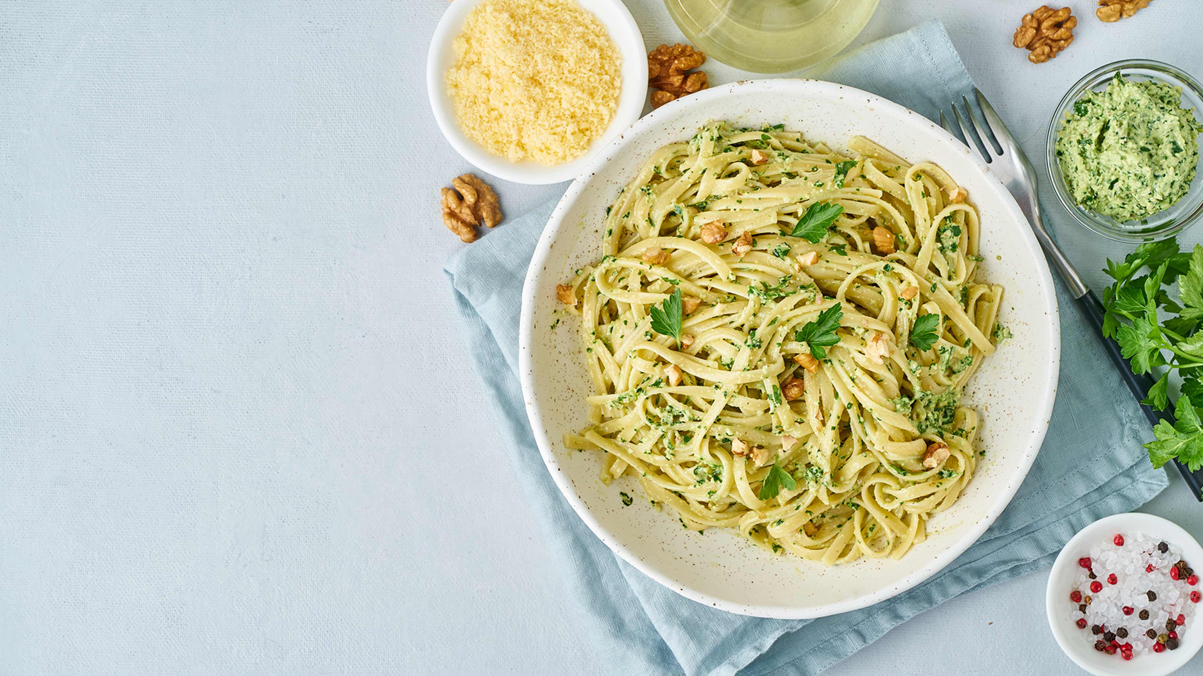 Image for Recipe Pasta with Garlic and Herbs