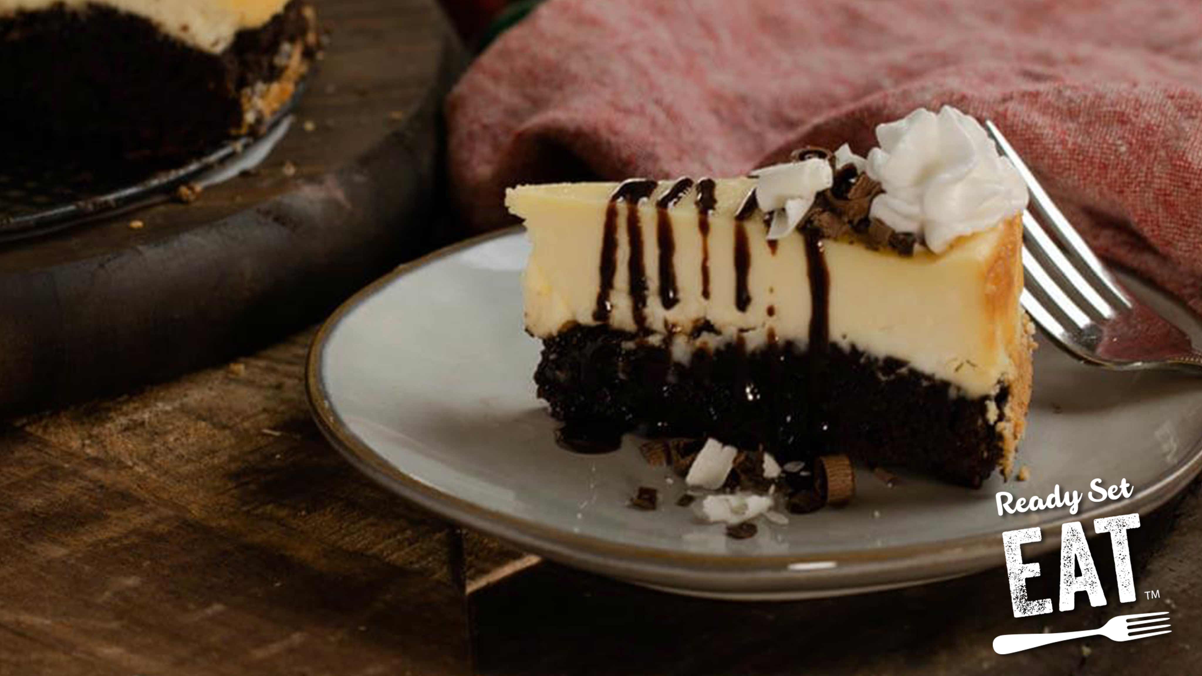 Image for Recipe Brownie Crust Cheesecake