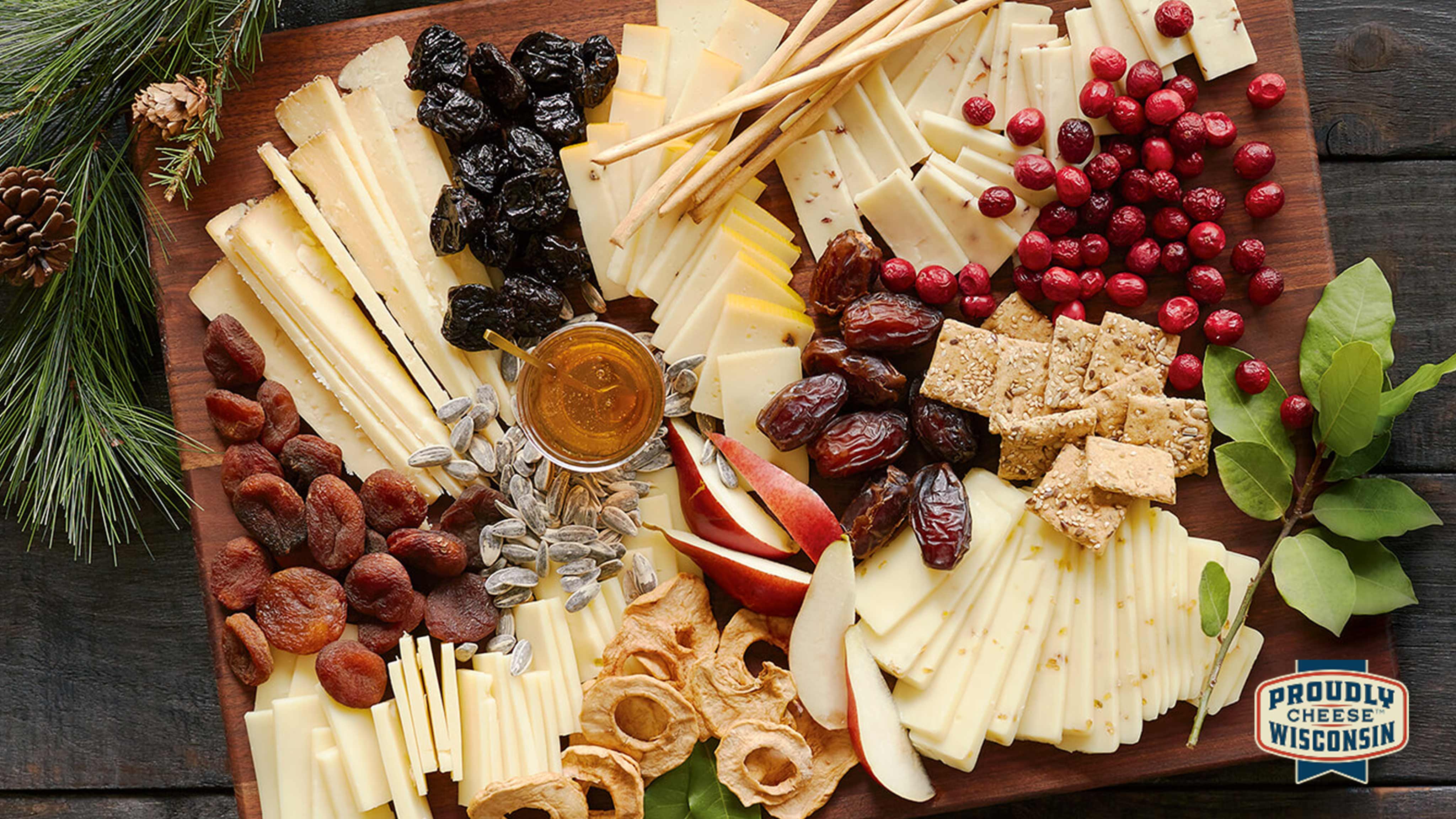 Image for Recipe Holiday-Flavor Spiked Cheese Board