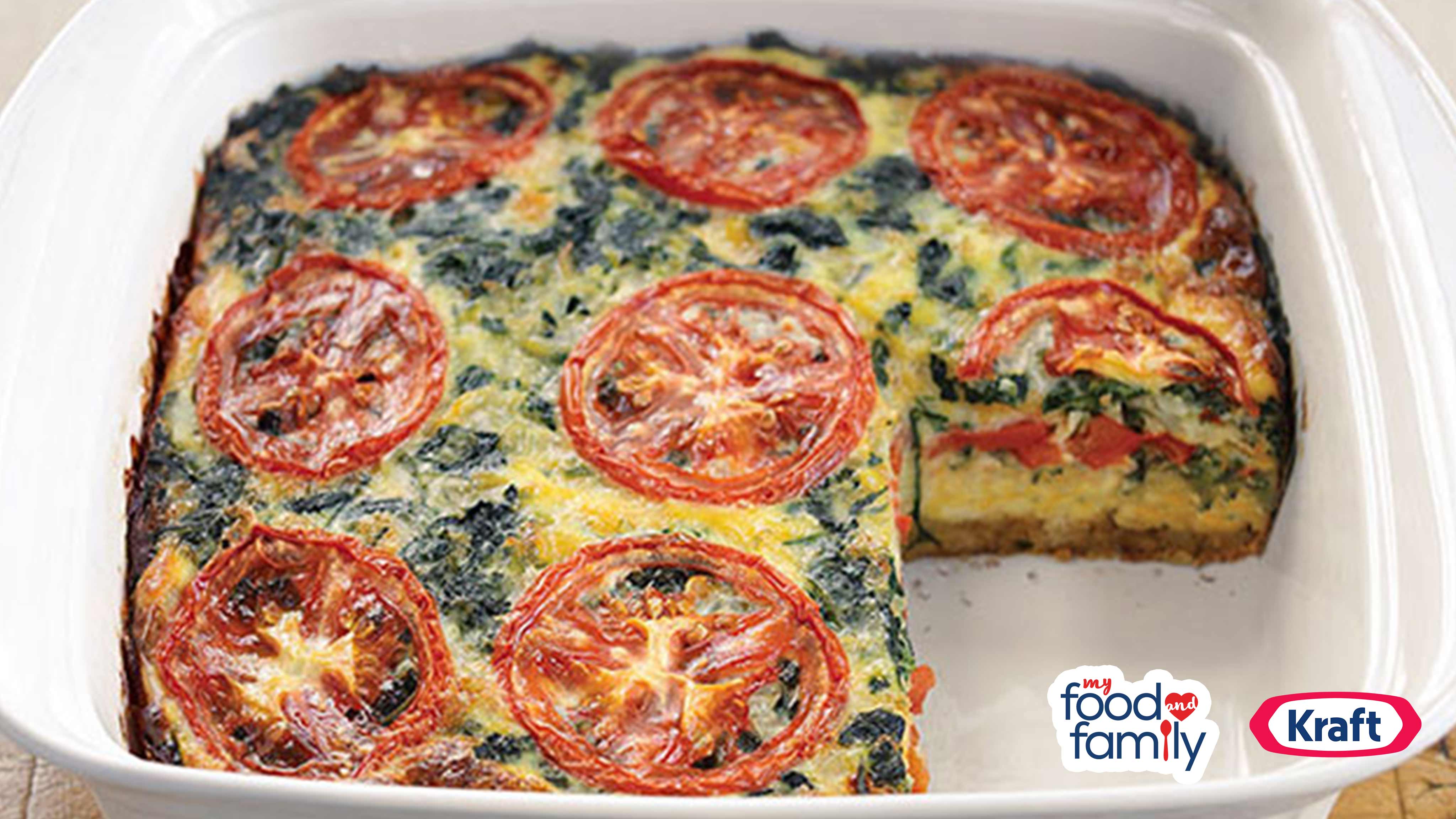 Image for Recipe Easy Layered Vegetable Bake