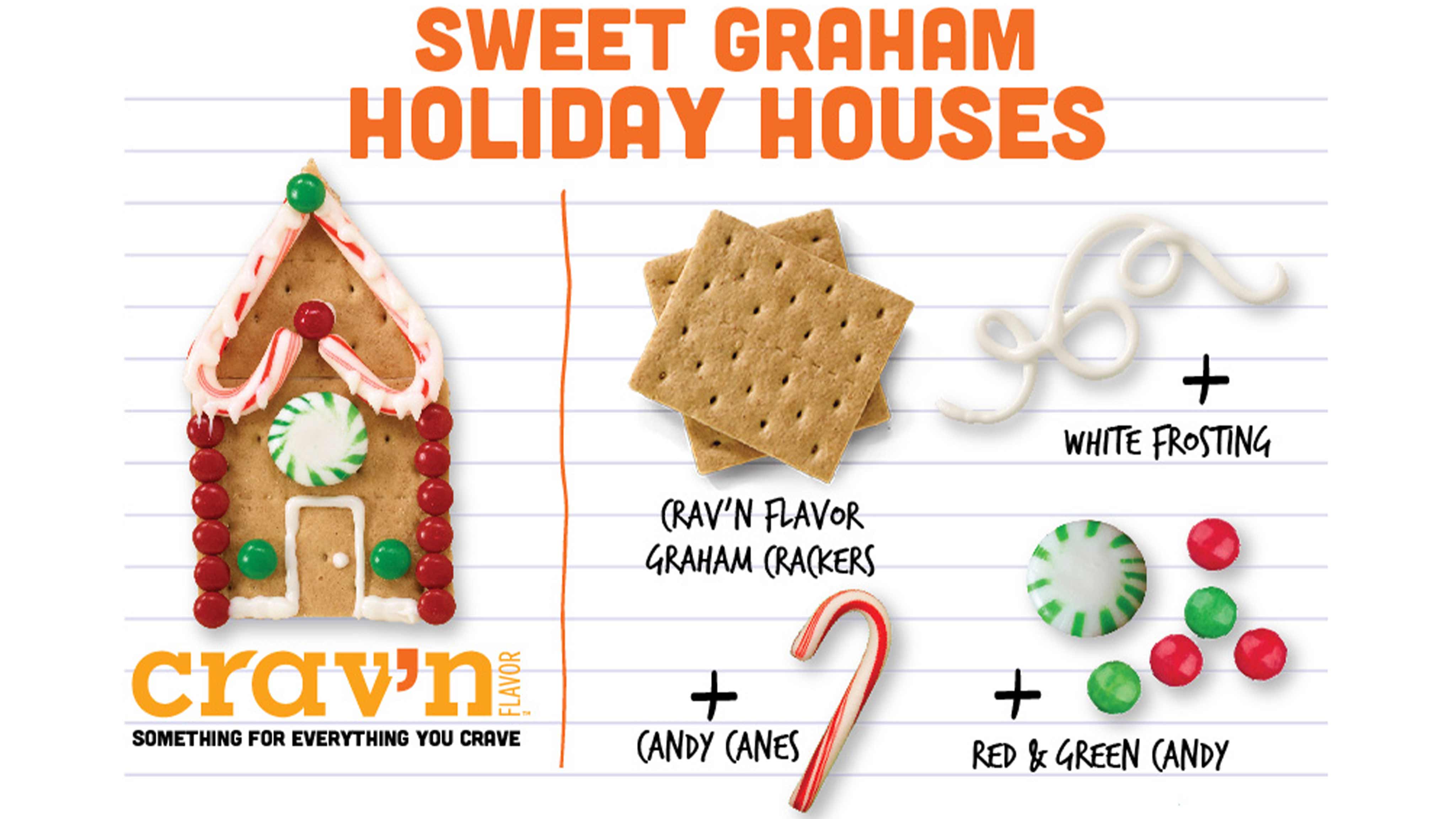 Image for Recipe Sweet Graham Holiday Houses