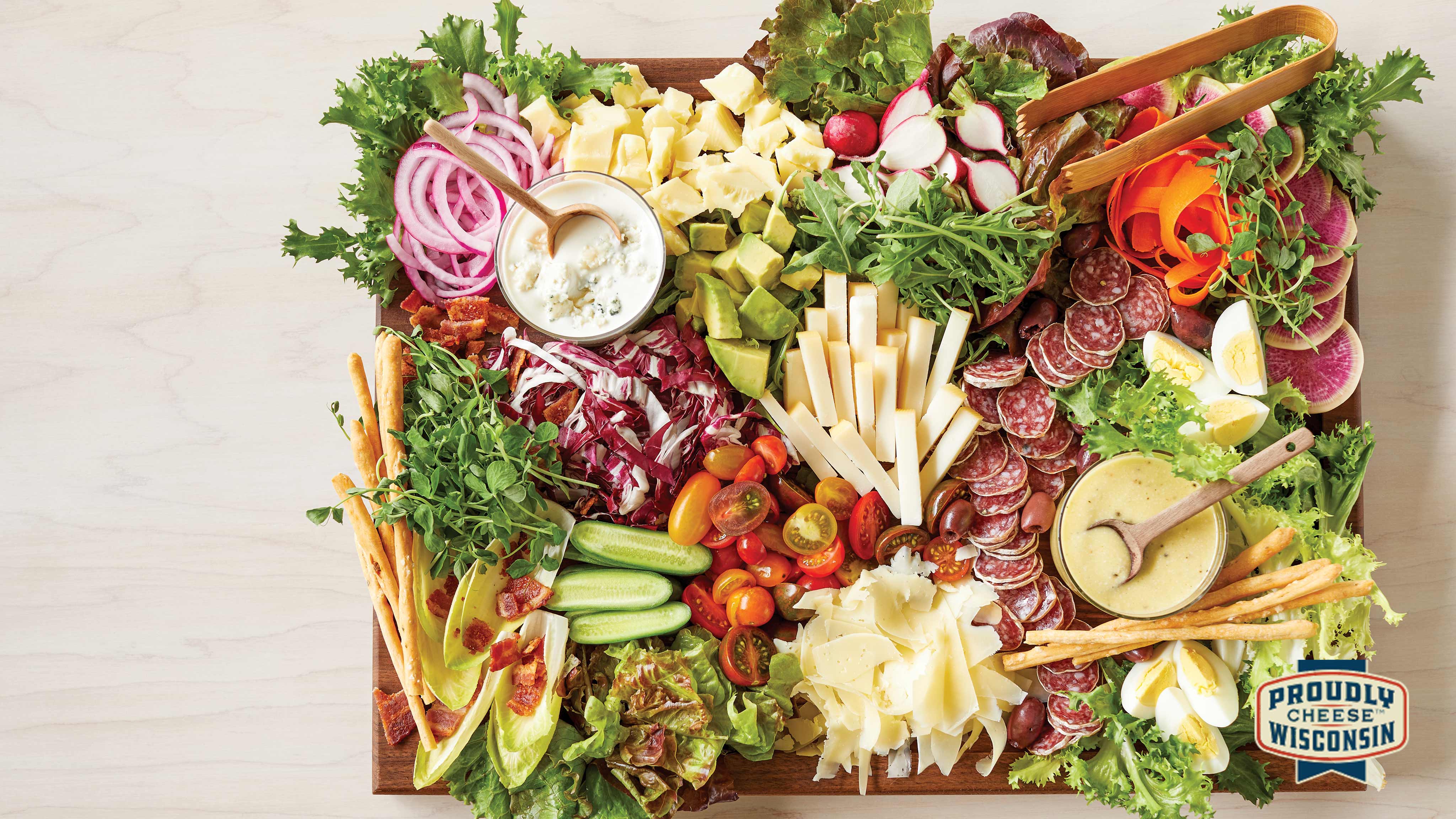 Image for Recipe Chef Salad Cheese Board