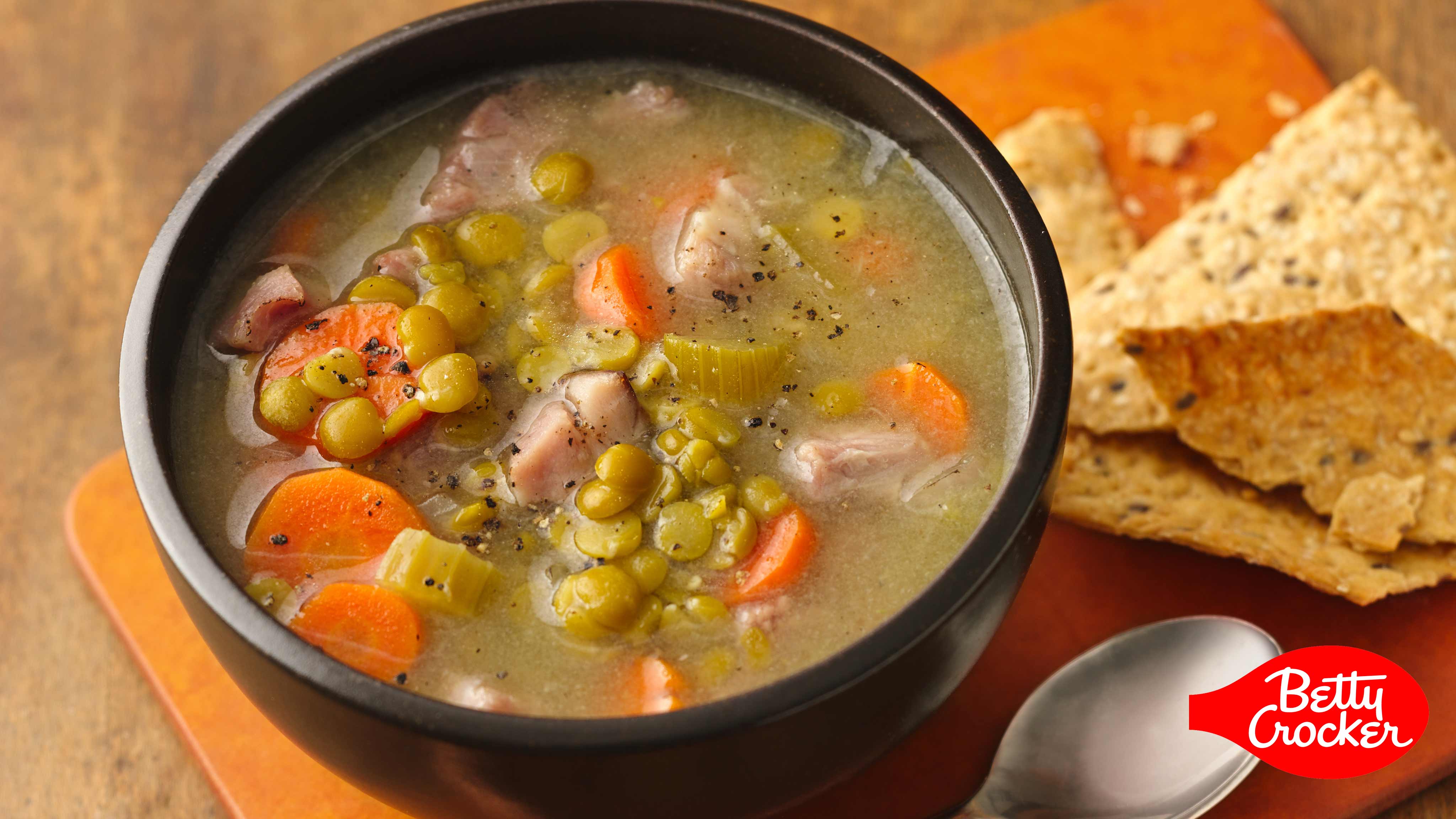Image for Recipe Healthy Split Pea Soup with Veggies