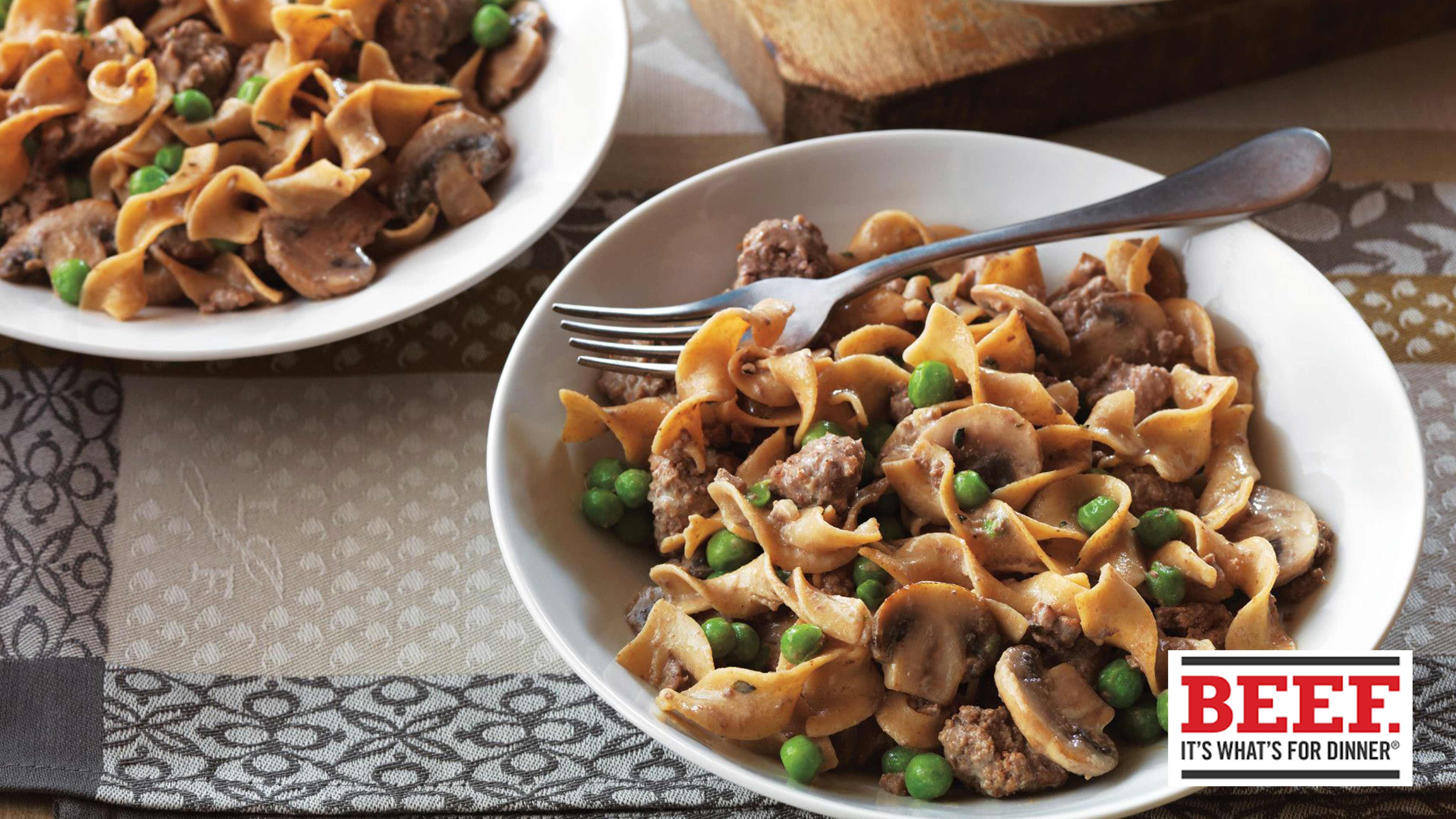 Image for Recipe One Dish Beef Stroganoff