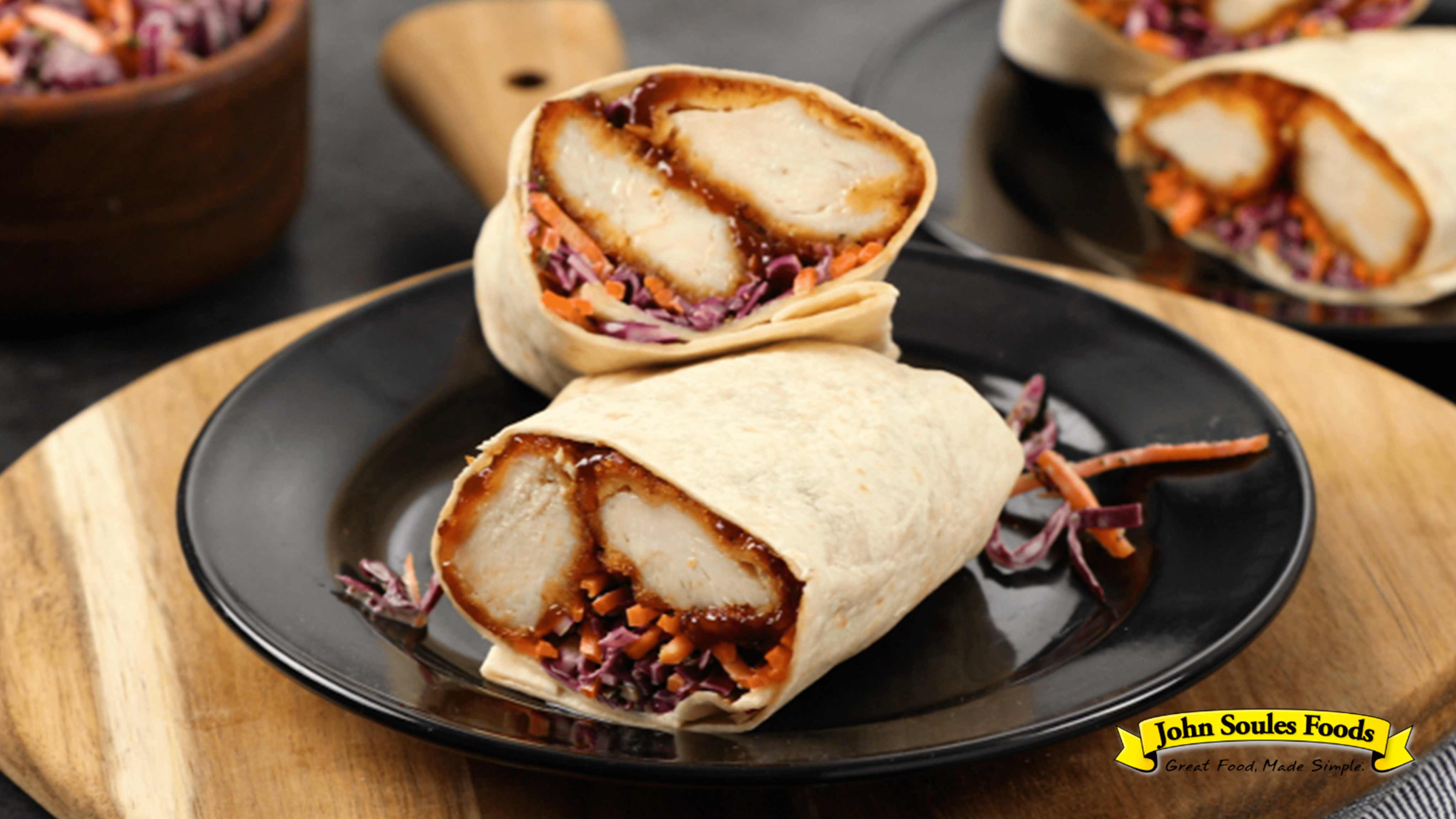 Image for Recipe BBQ Chicken Wrap
