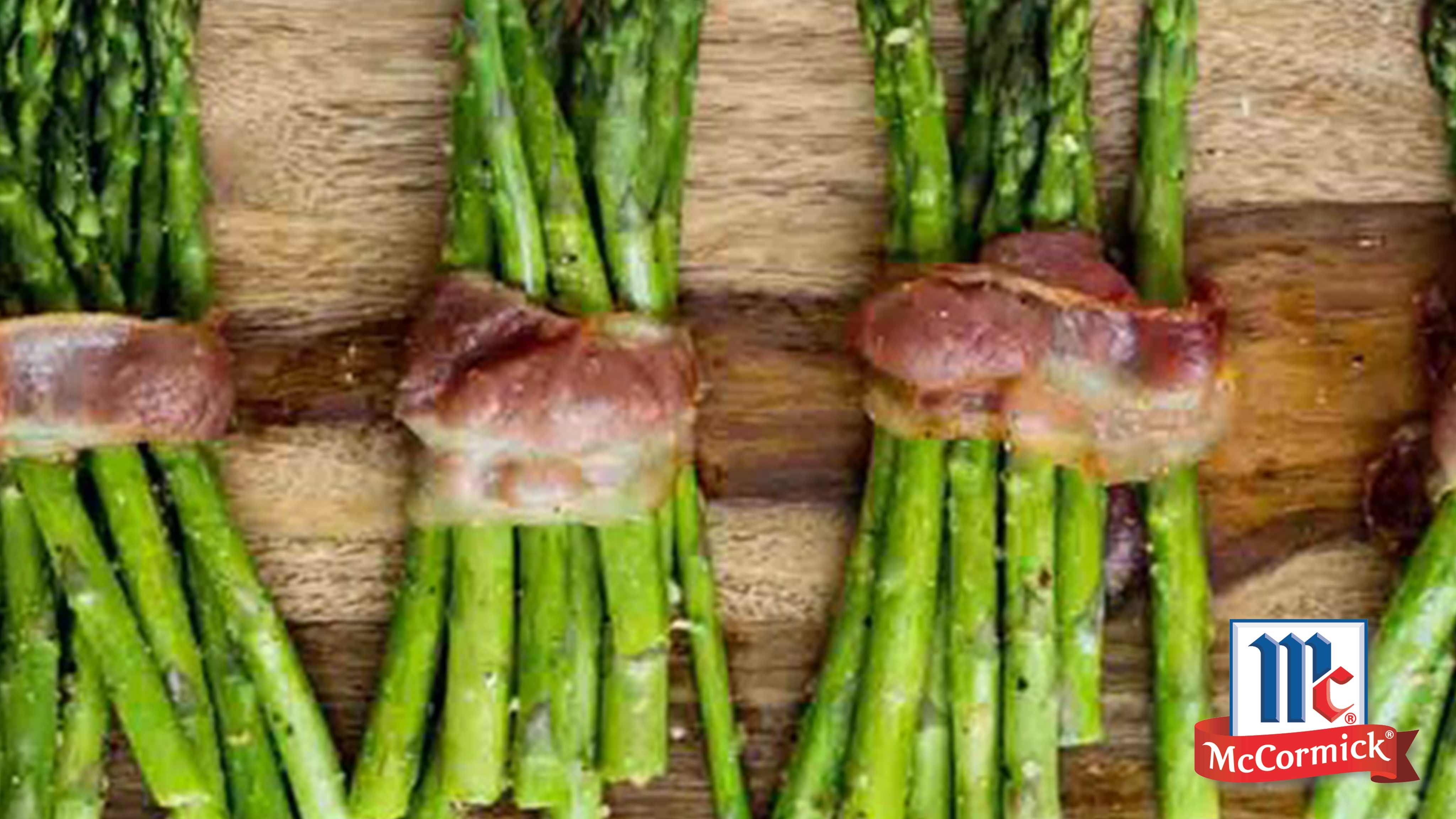 Image for Recipe Bacon Wrapped Roasted Asparagus
