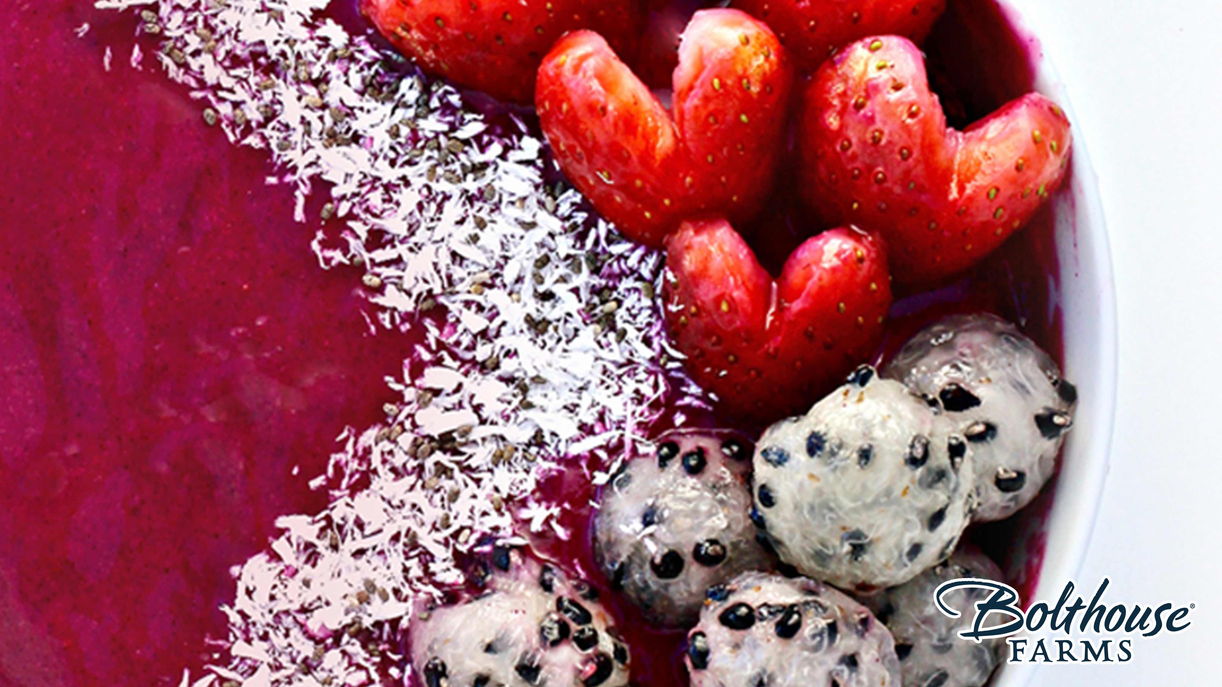 Image for Recipe Strawberry Beet Smoothie Bowl