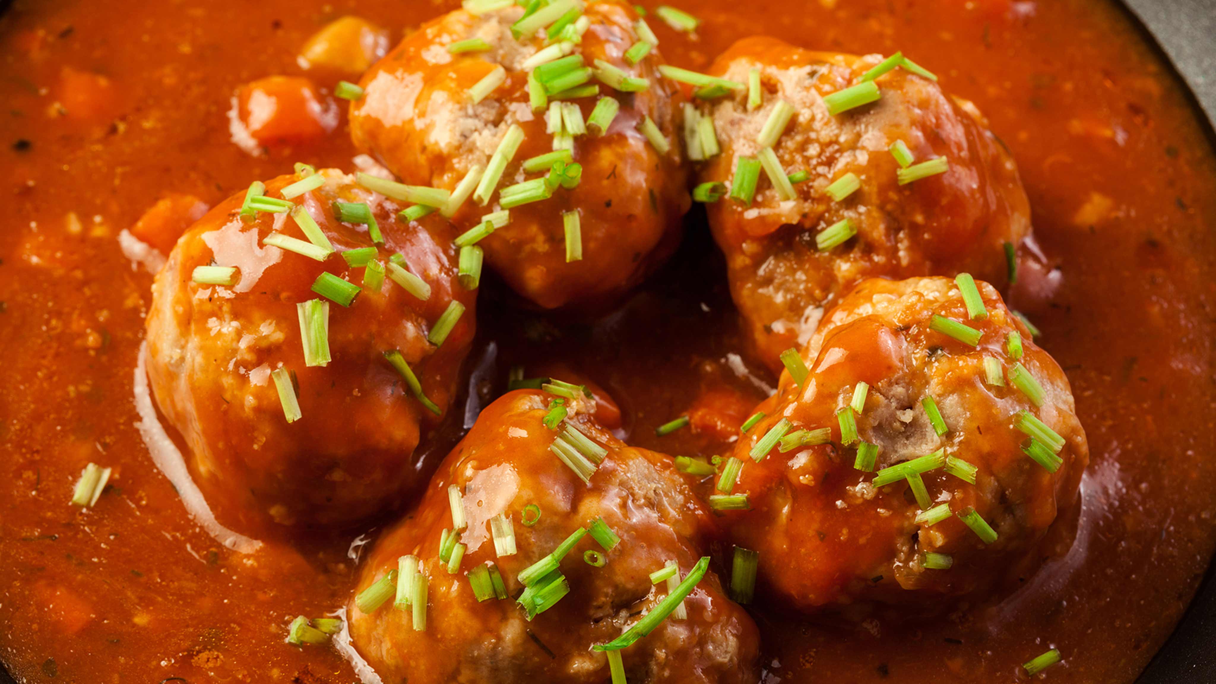 Image for Recipe Sweet and Sour Meatball Bites