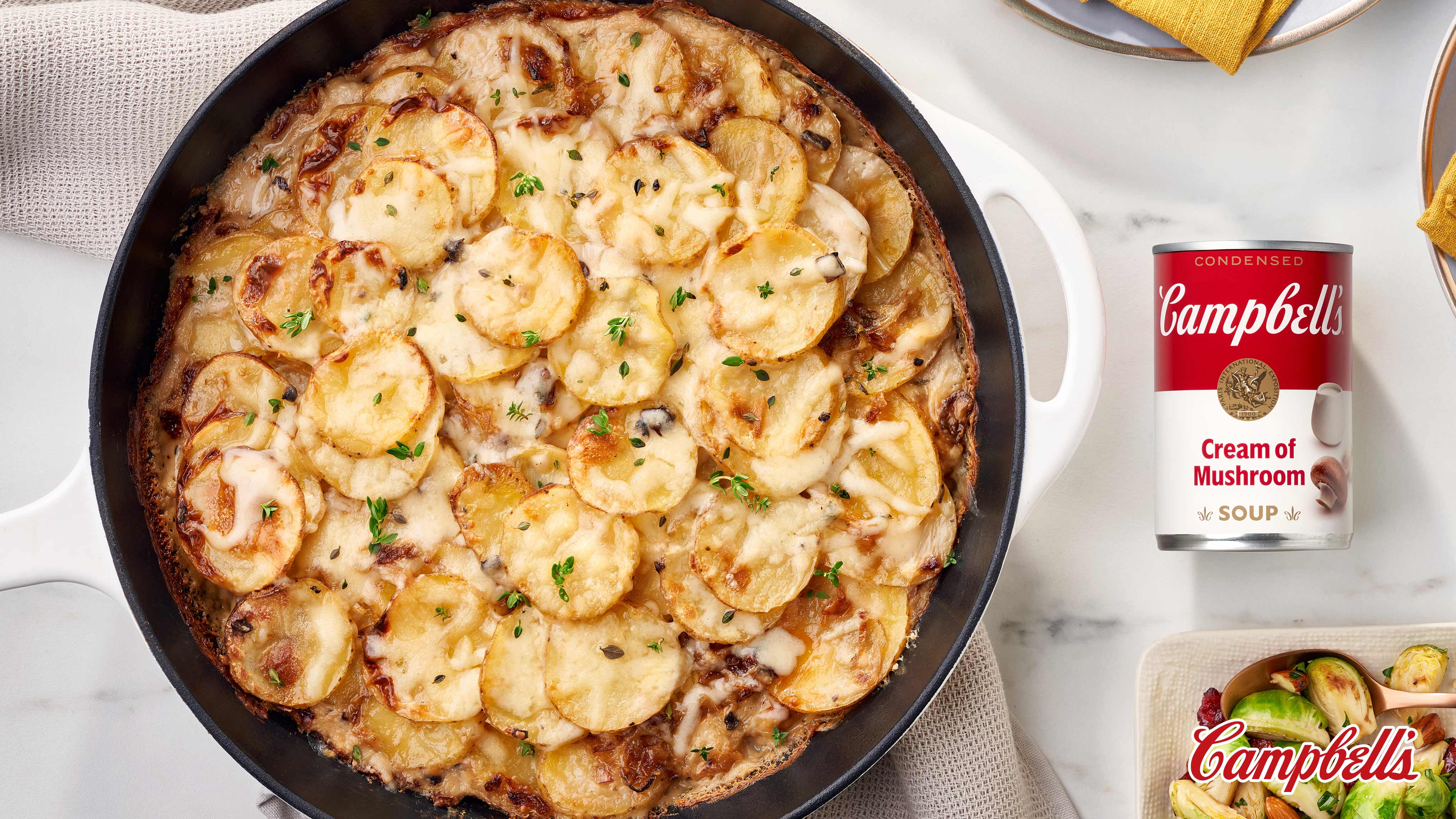Image for Recipe Cast Iron Skillet Scalloped Potatoes