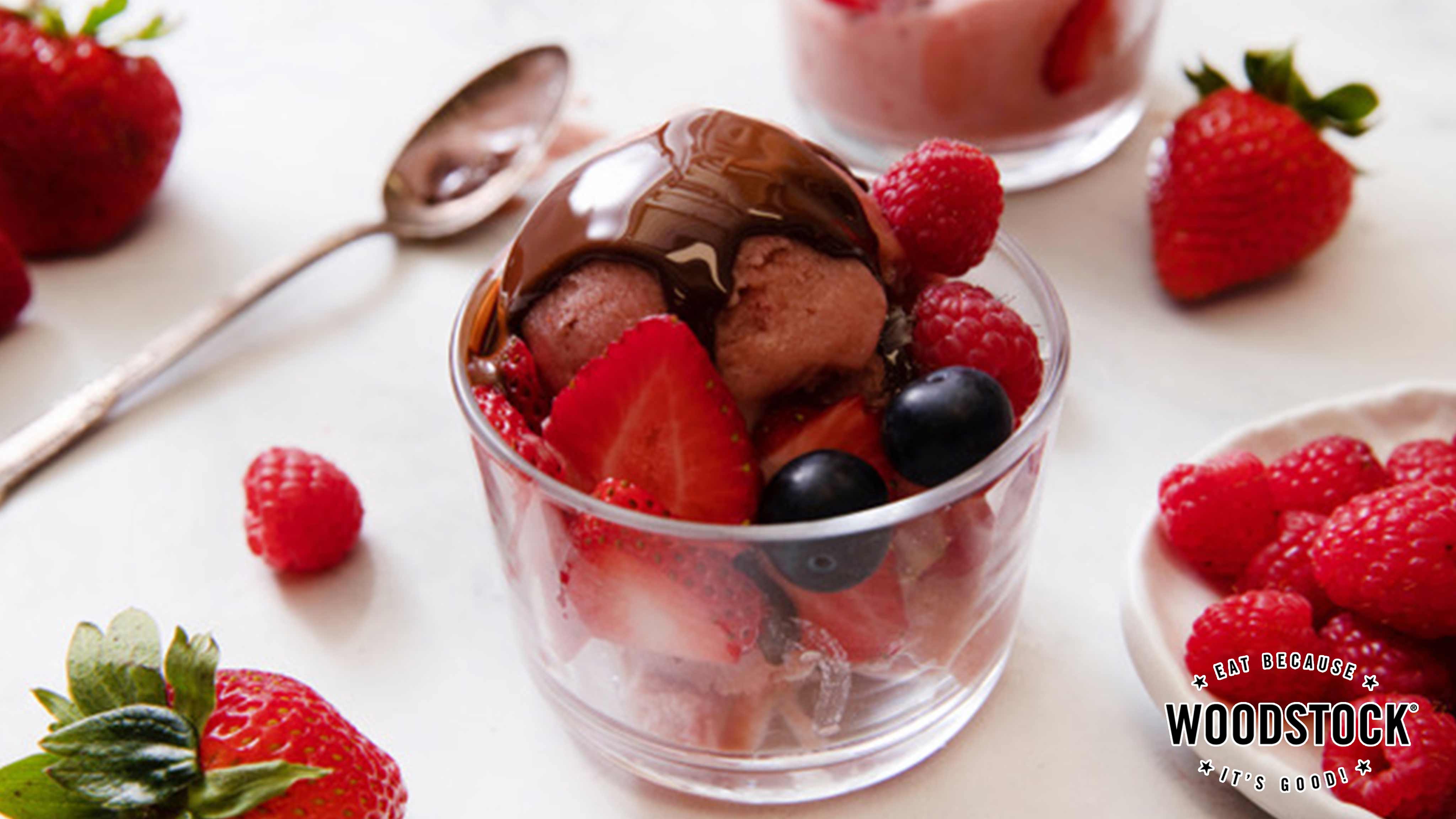 Image for Recipe Strawberry Nice Cream Sundae