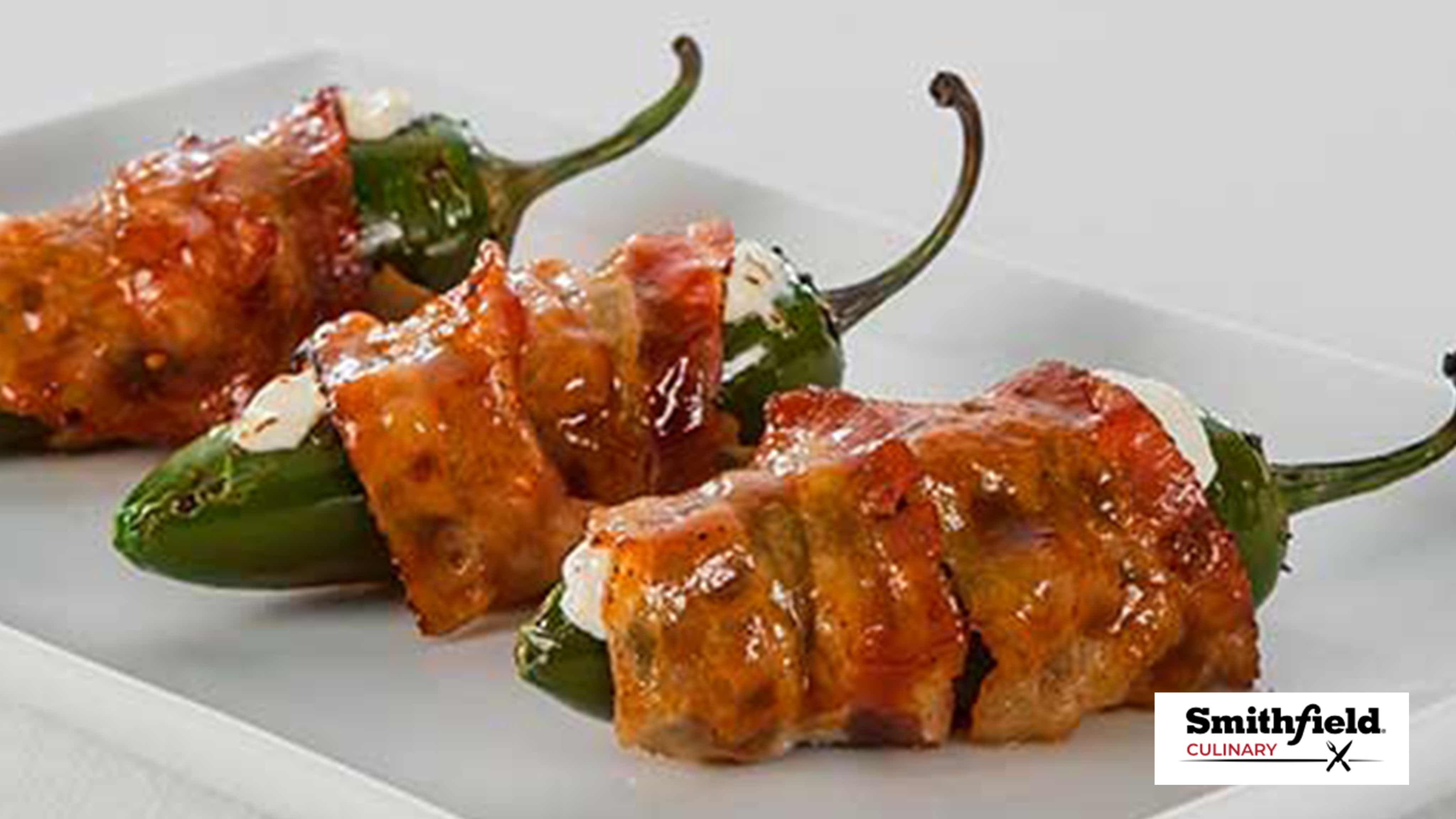 Image for Recipe Bacon Wrapped Stuffed Jalapenos