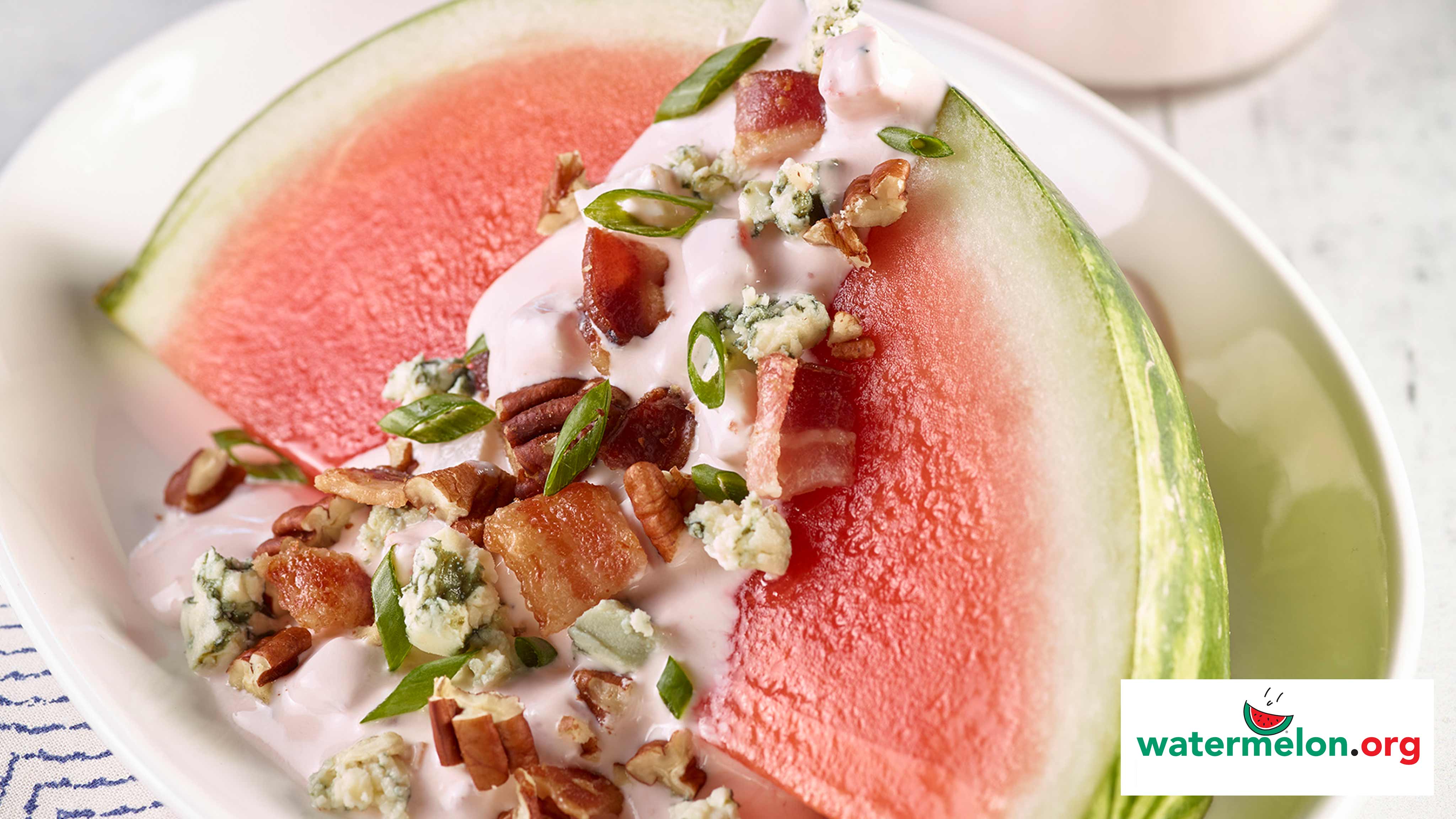 Image for Recipe Watermelon Wedge Steakhouse Salad