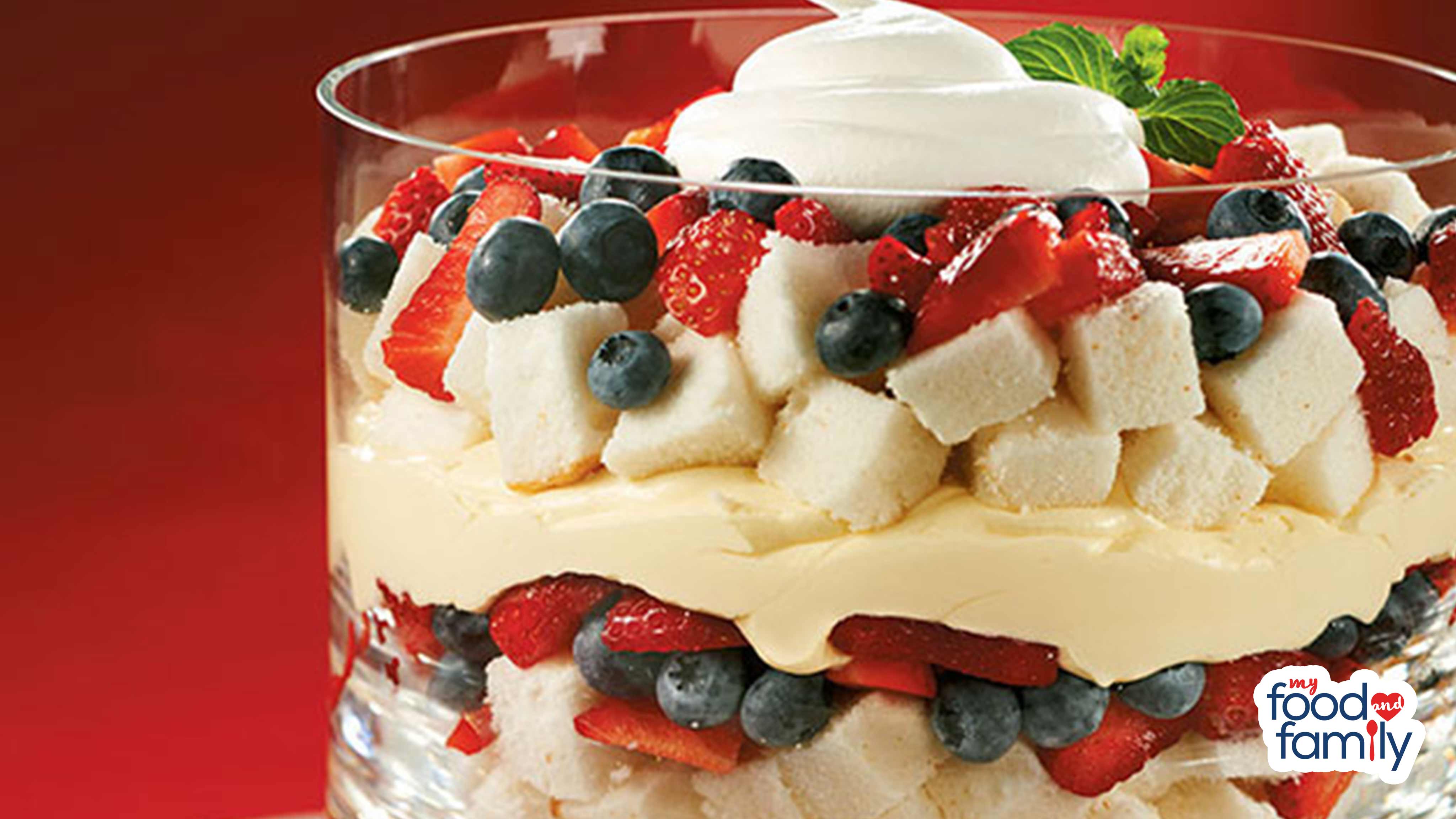 Image for Recipe Patriotic Trifle