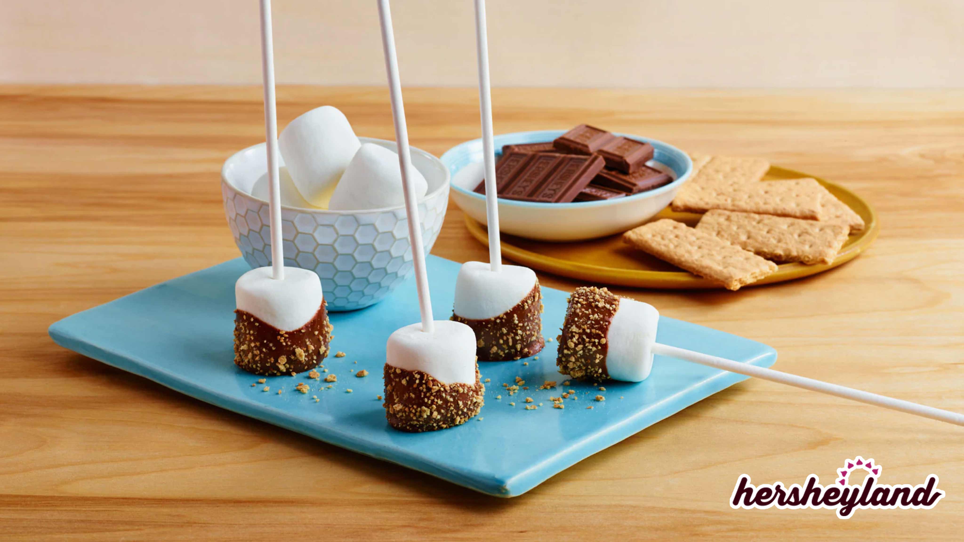 Image for Recipe S'mores Lollipops