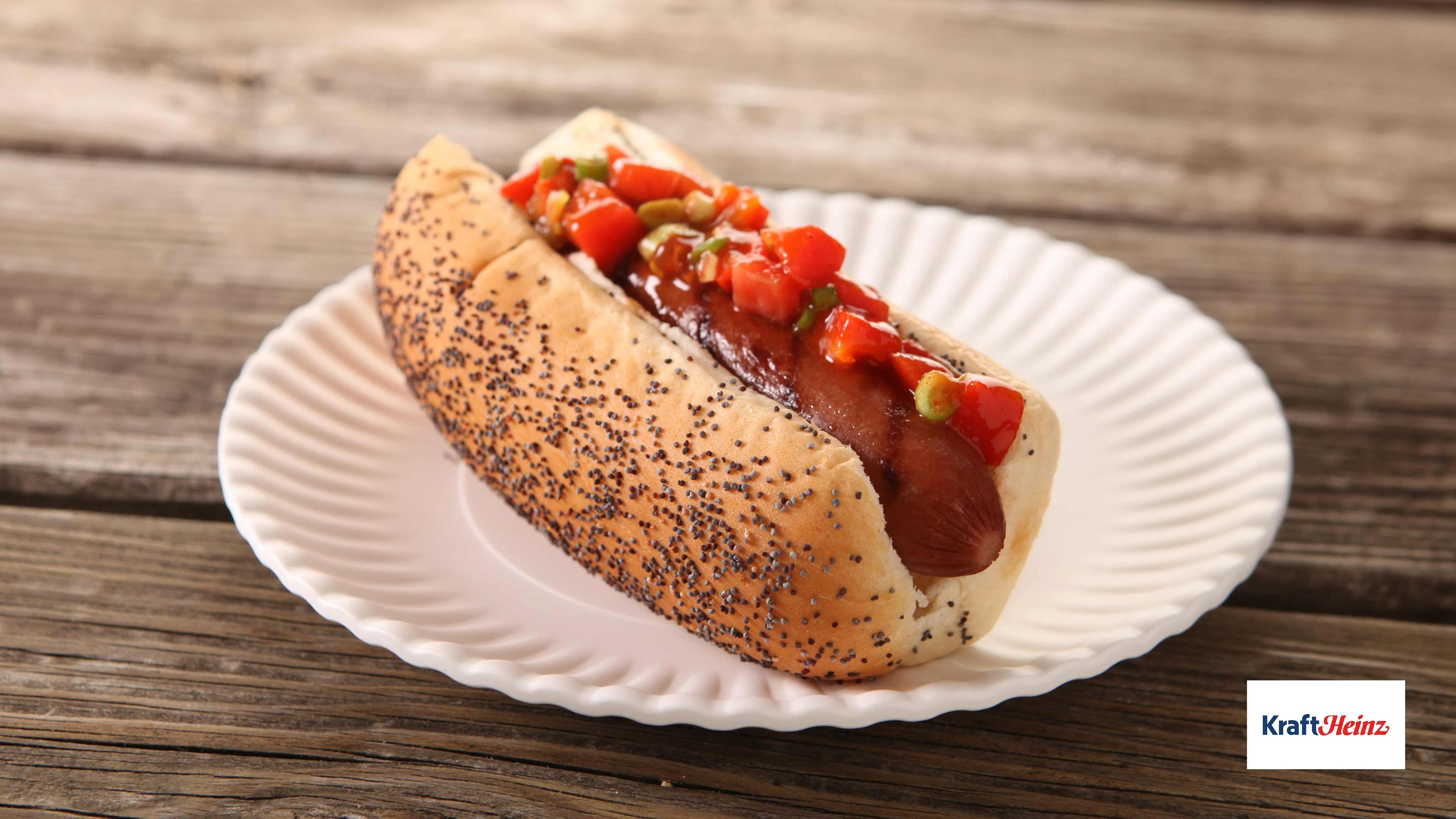 Image for Recipe Zesty BBQ Hot Dog