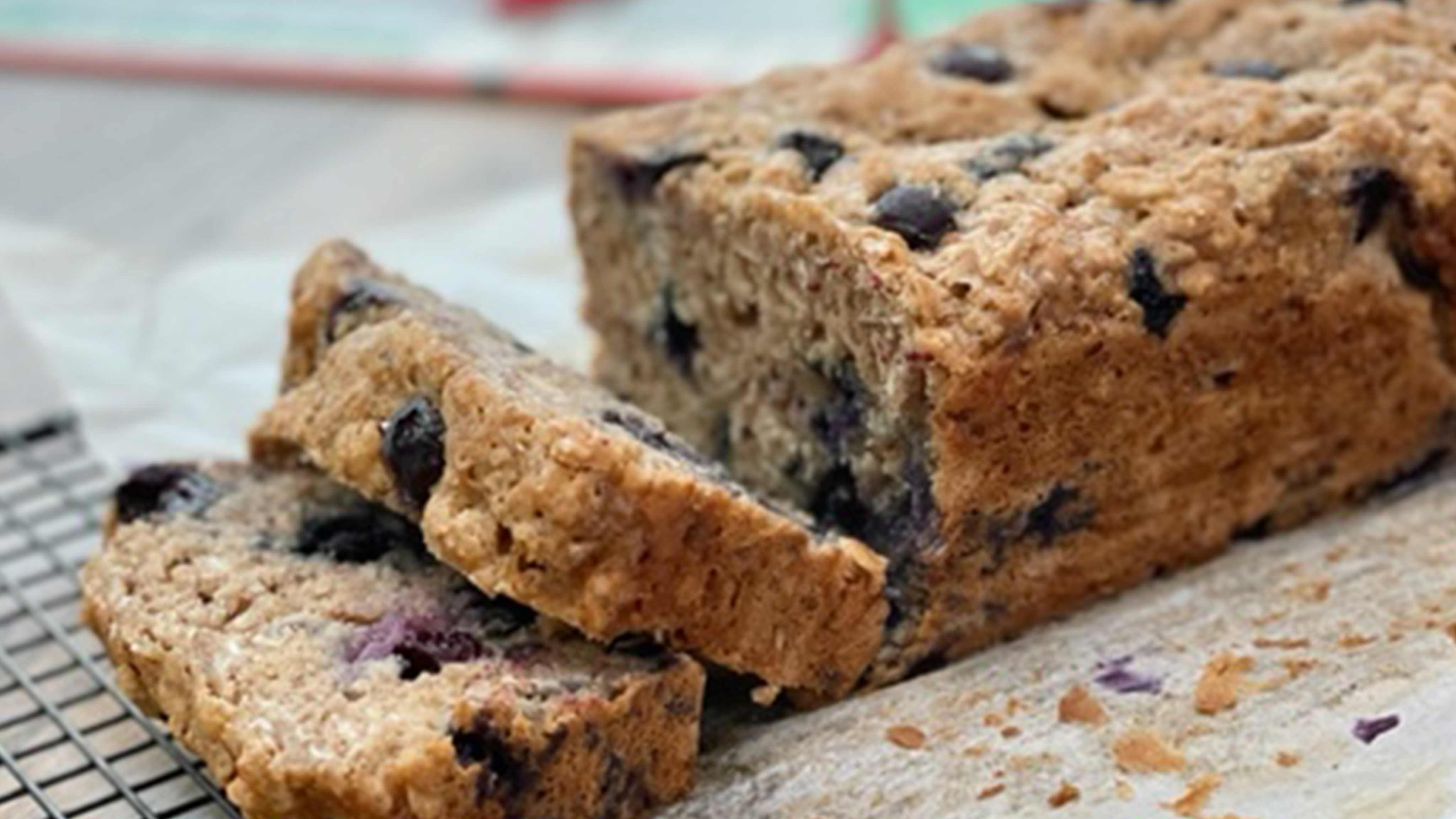 Blueberry Banana Bread Mini Loaf