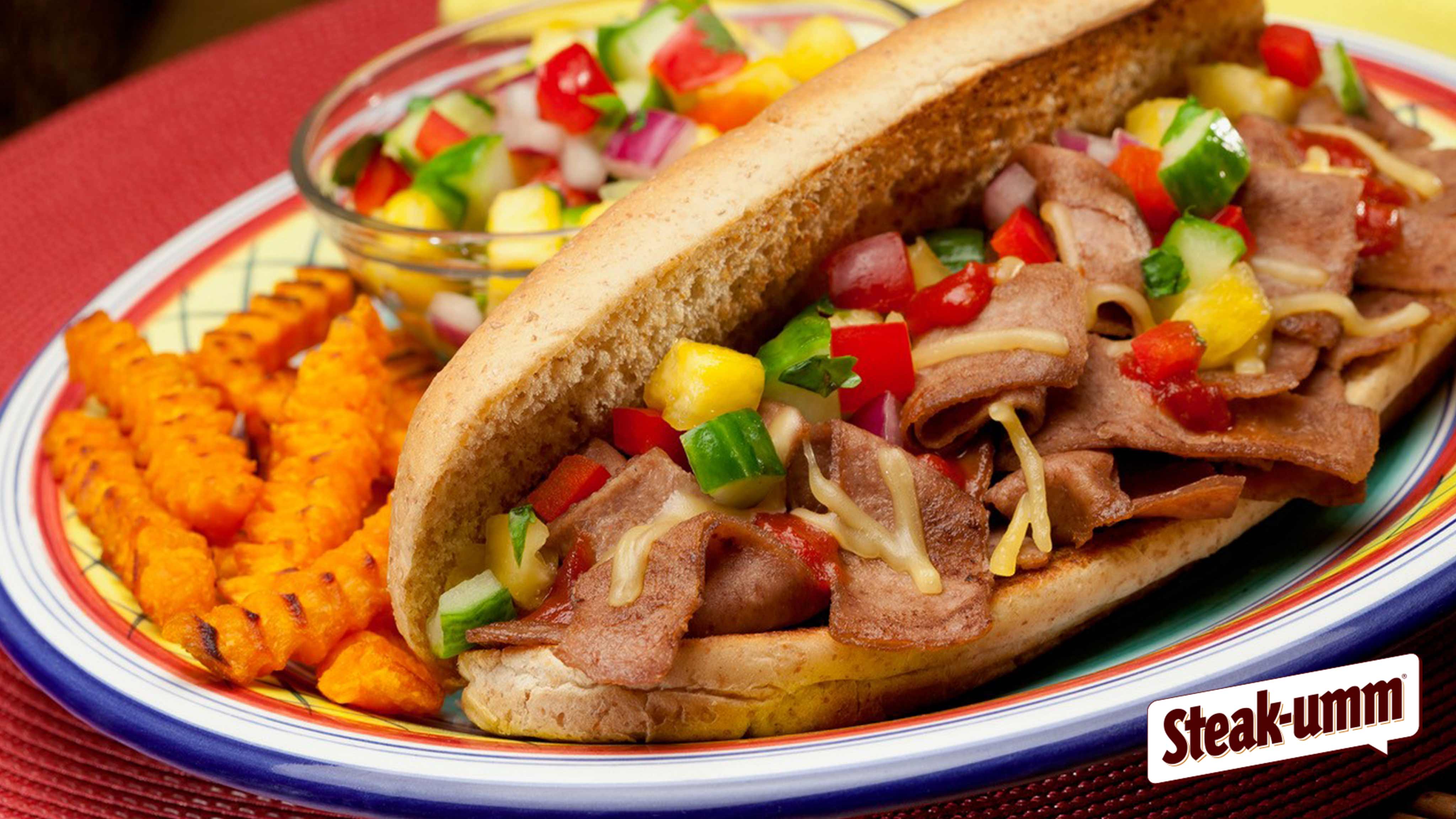 Image for Recipe Caribbean Steak Sandwich