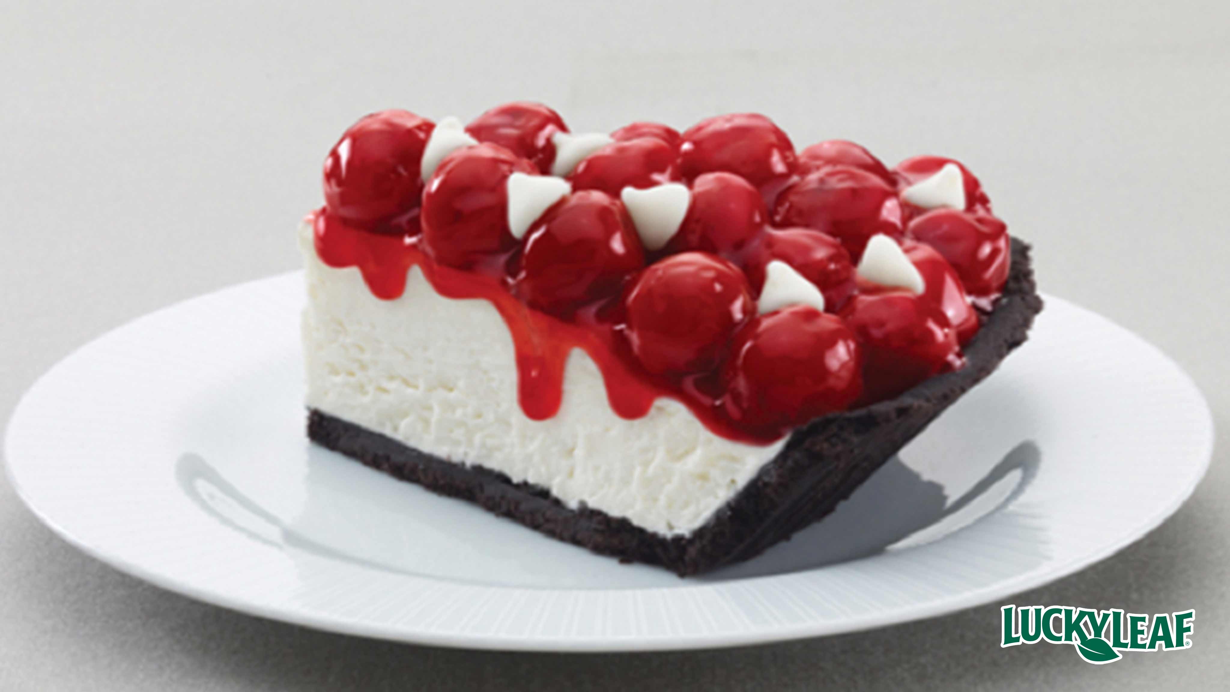 Image for Recipe White Chocolate Cherry Cream Pie