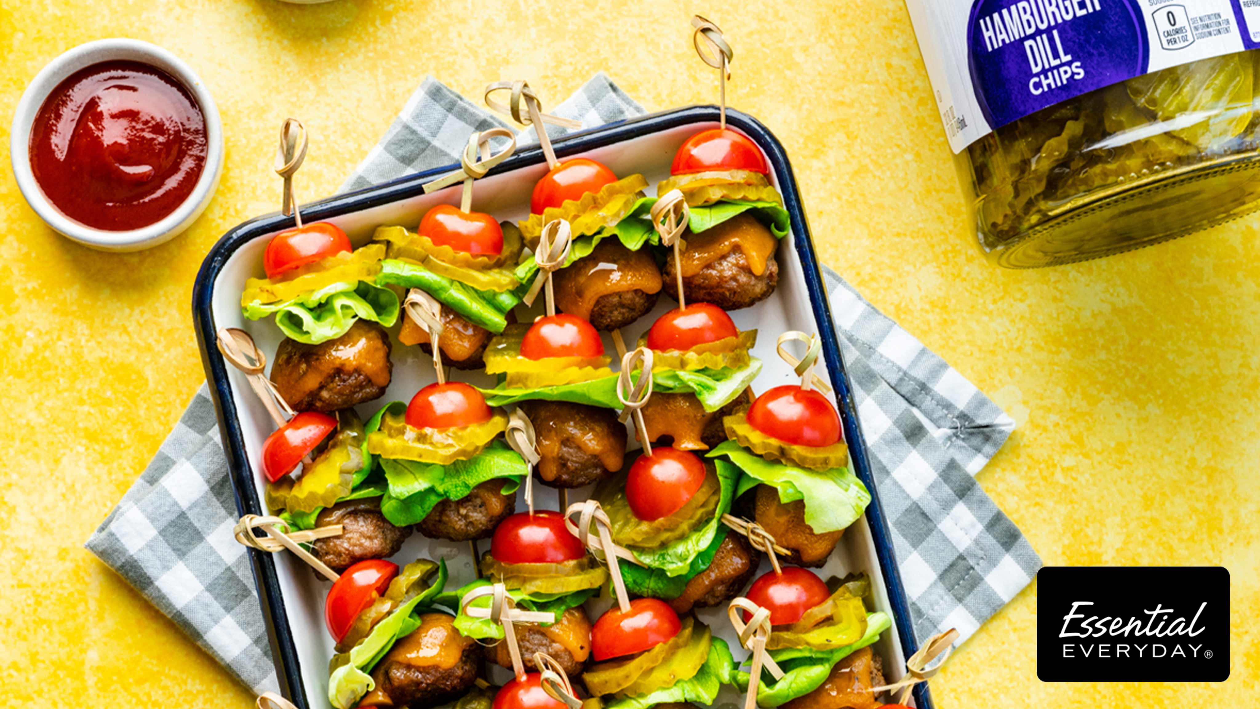 Image for Recipe Cheeseburger Bites