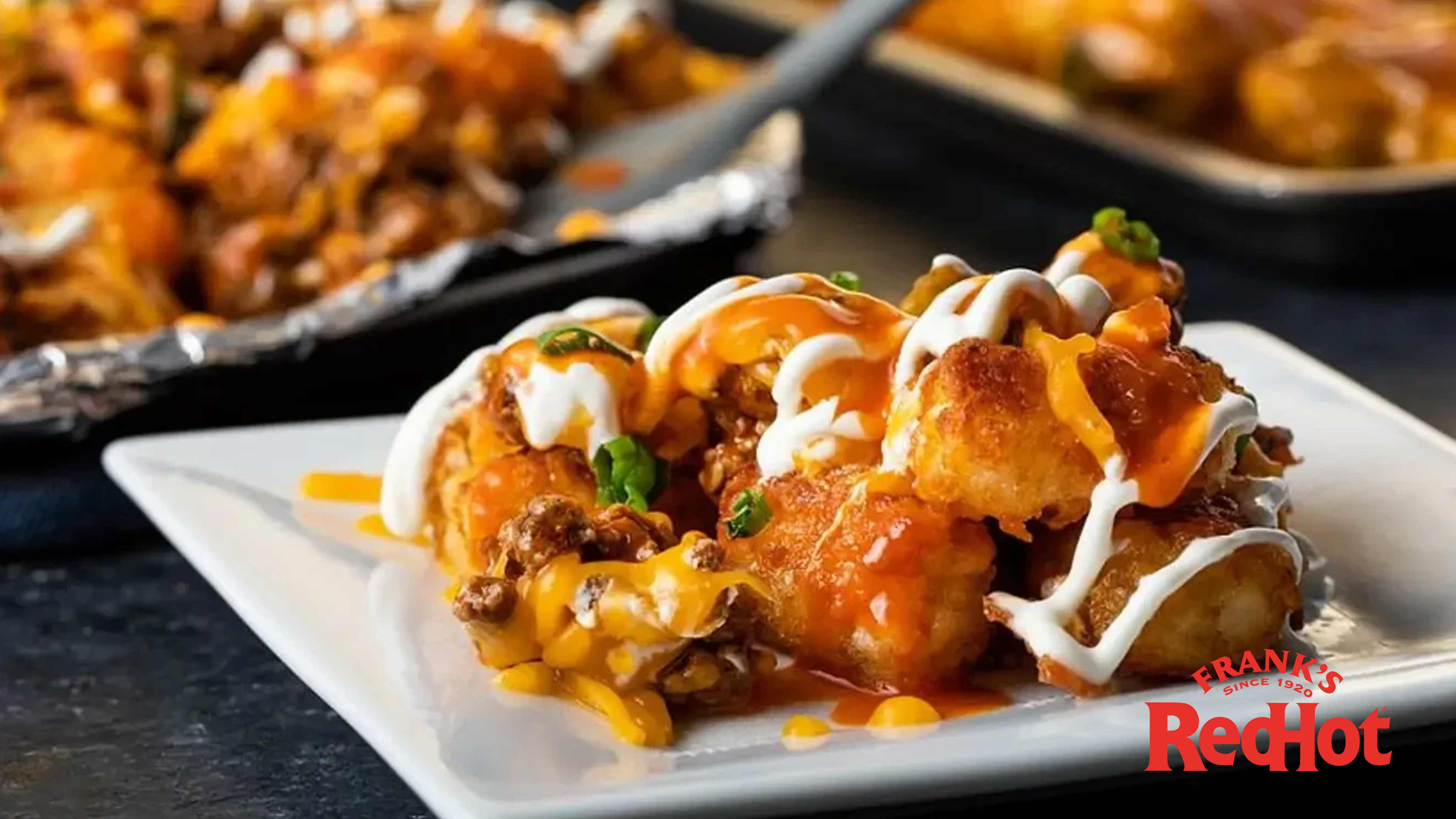 Image for Recipe Red Hot Cheesy Totchos