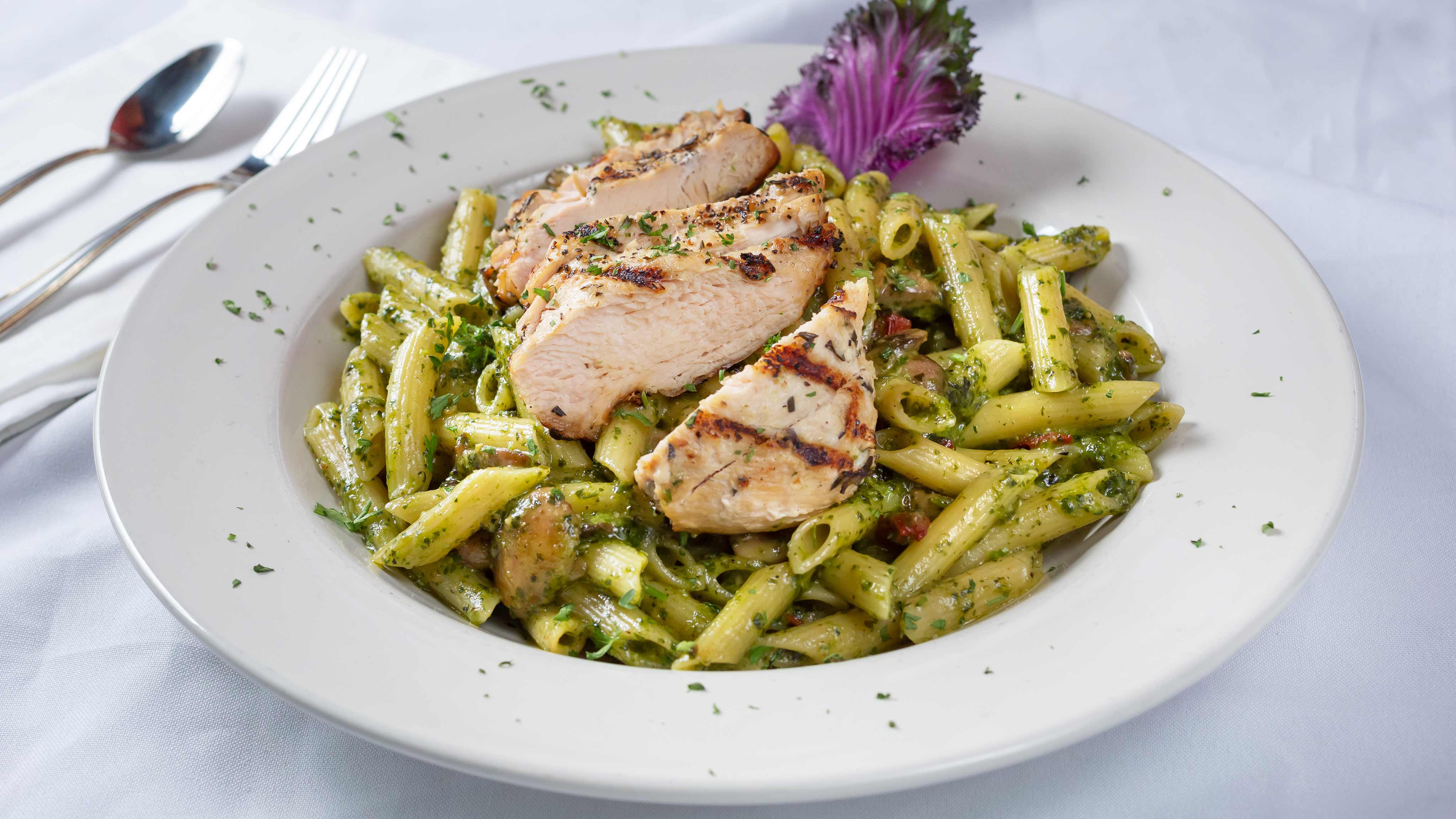 Berens Market - Recipe: Grilled Chicken Penne Pesto