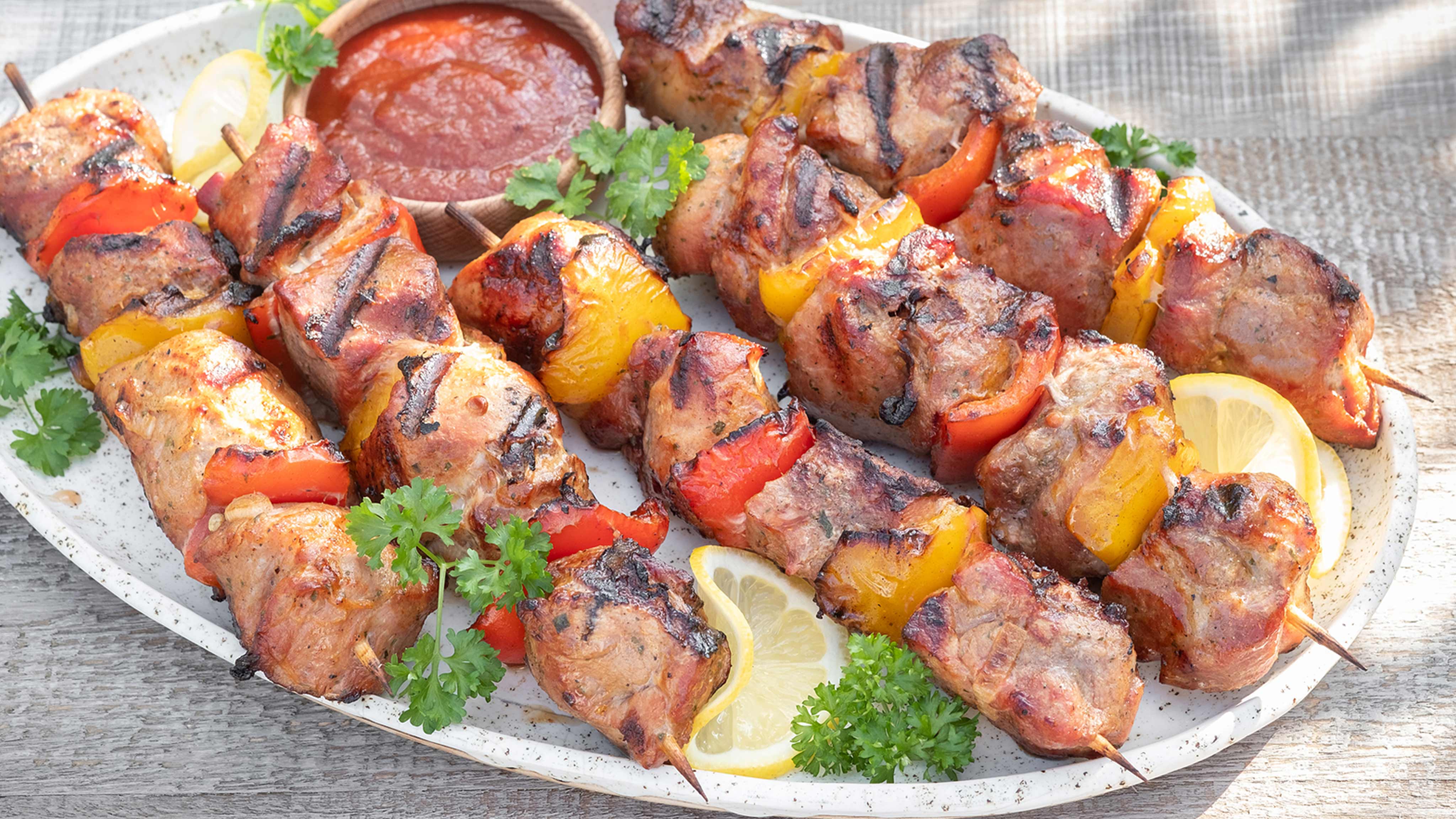 Image for Recipe Smoky Citrus Kabobs