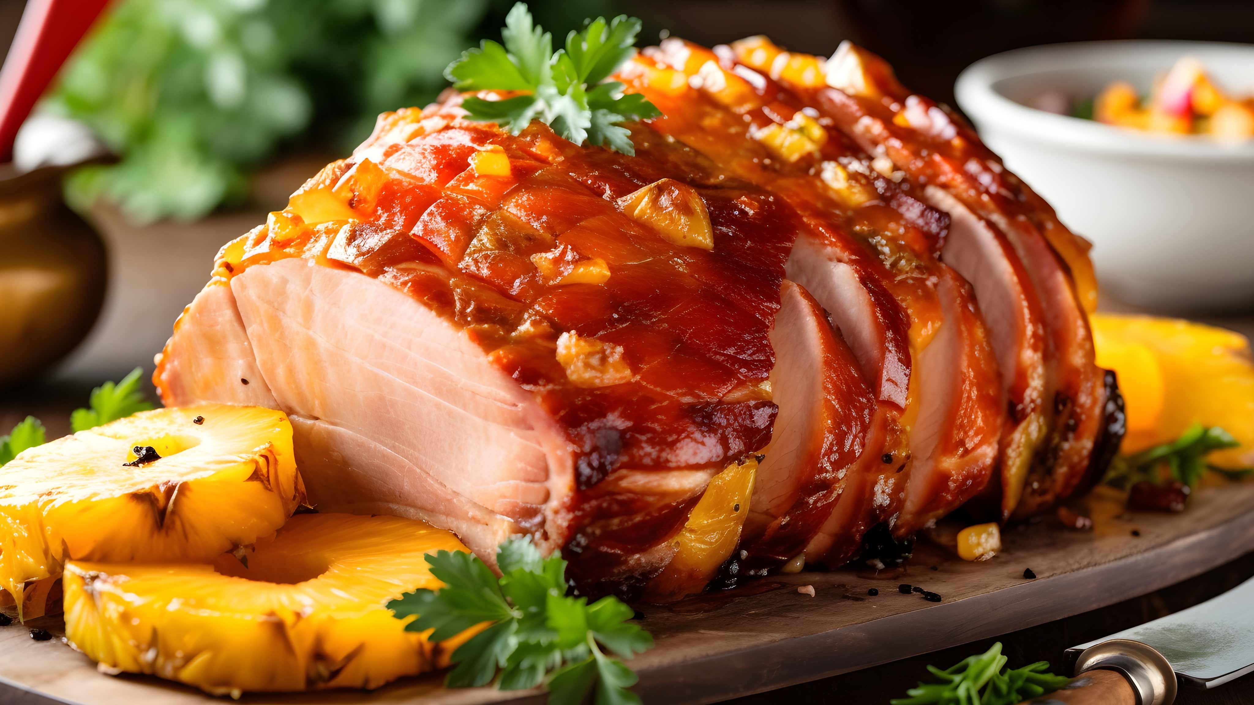 Image for Recipe Sweet and Spicy Glazed Ham