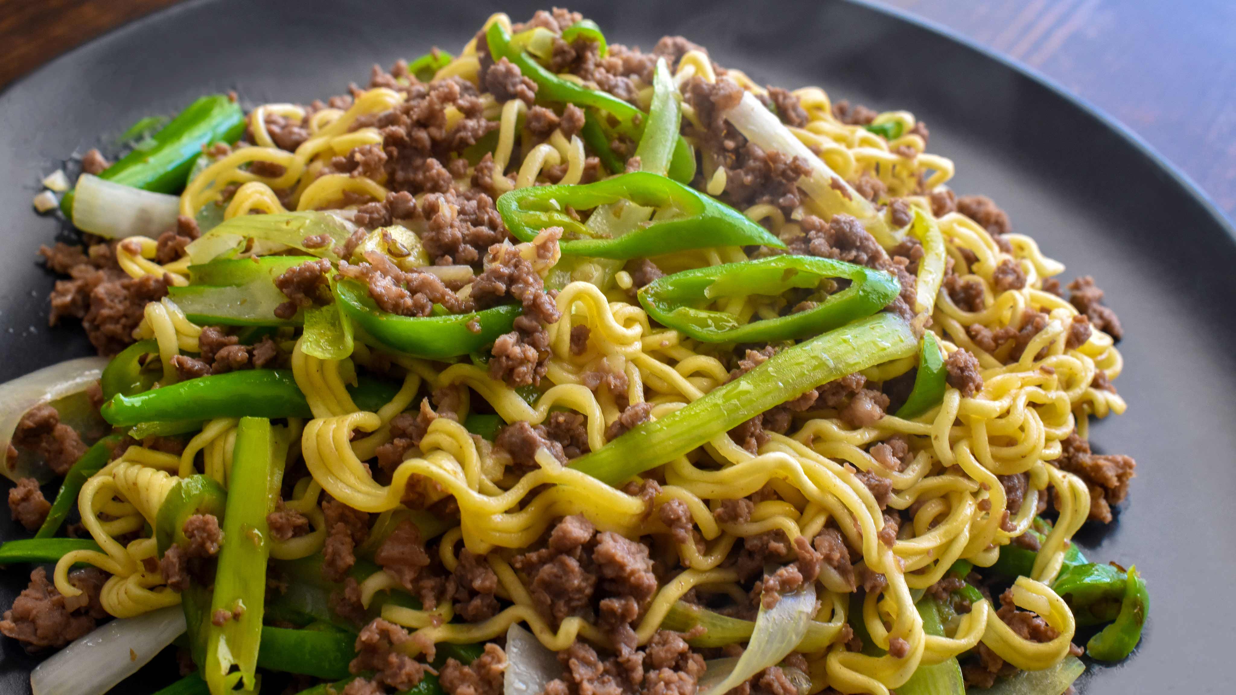 Image for Recipe Asian Beef and Noodles