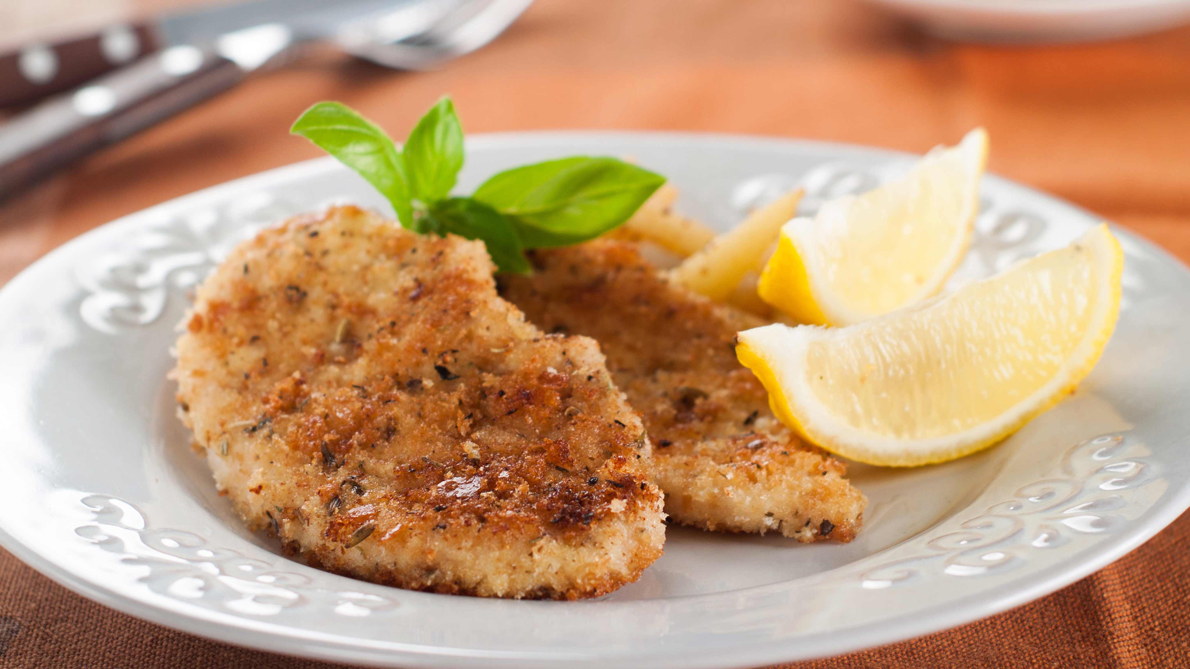 Image for Recipe Lemon and Basil Oven Baked Chops