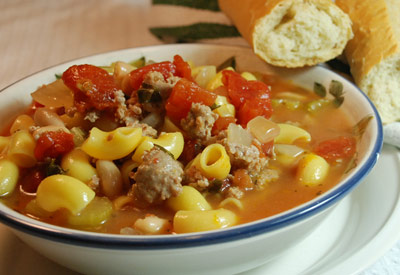 Tops Friendly Markets - Recipe: Spicy Italian Sausage and Bean Soup