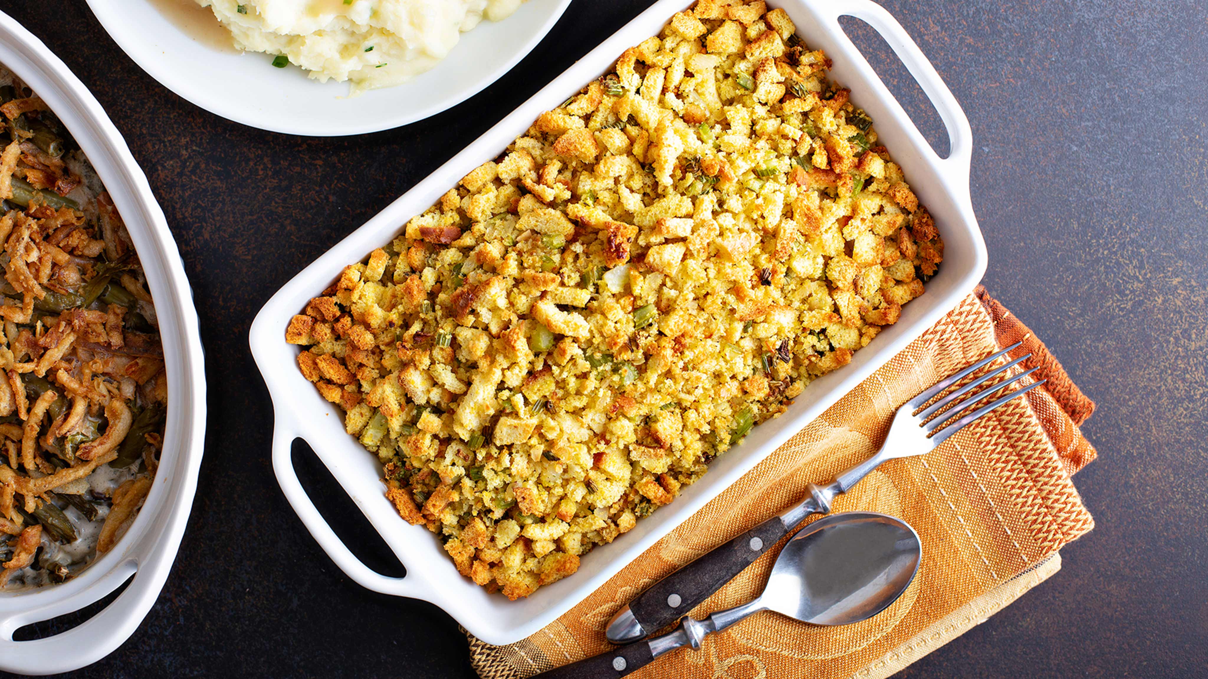 Image for Recipe Sausage Almond Stuffing