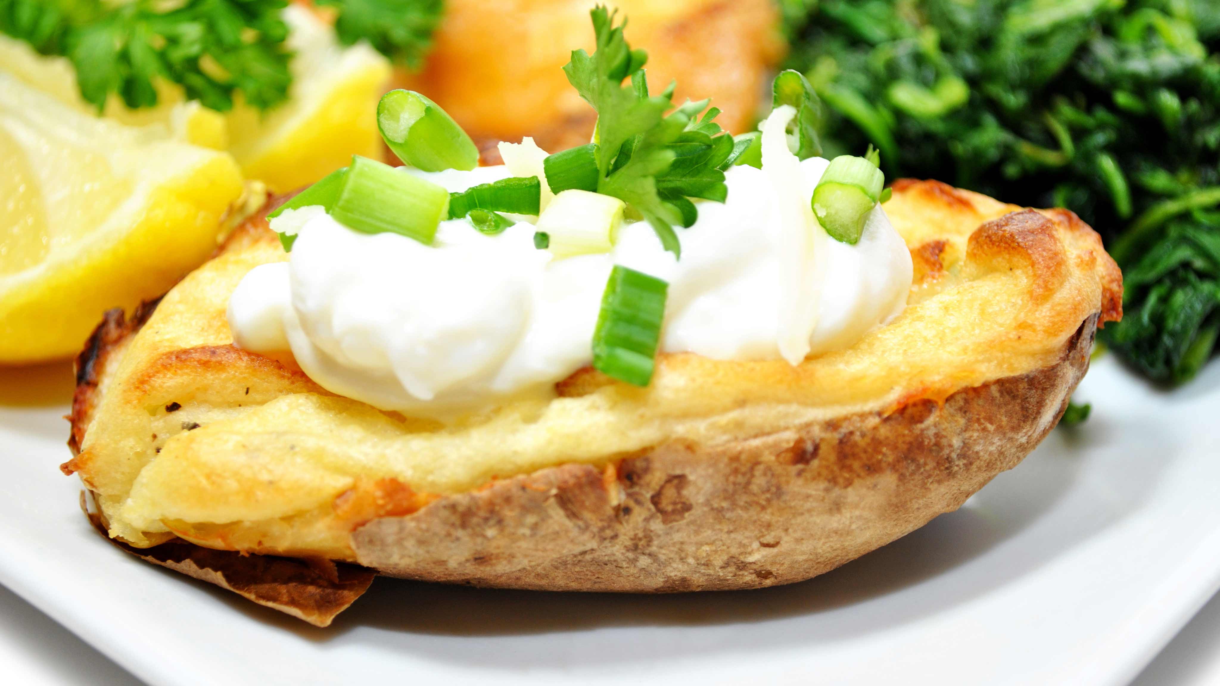 Image for Recipe Cheesy Twiced Baked Potatoes