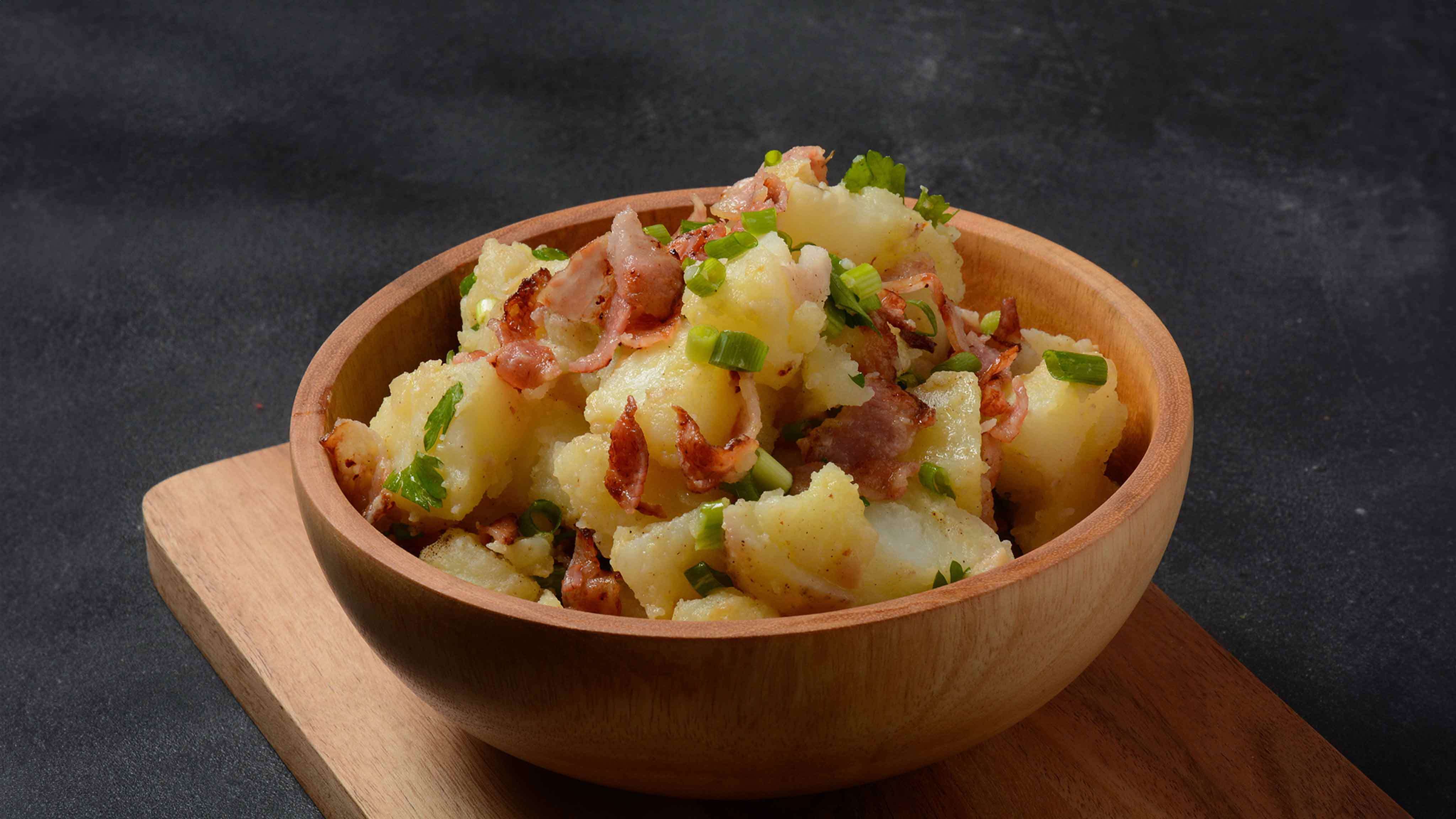Image for Recipe Bacon and Blue Potato Salad