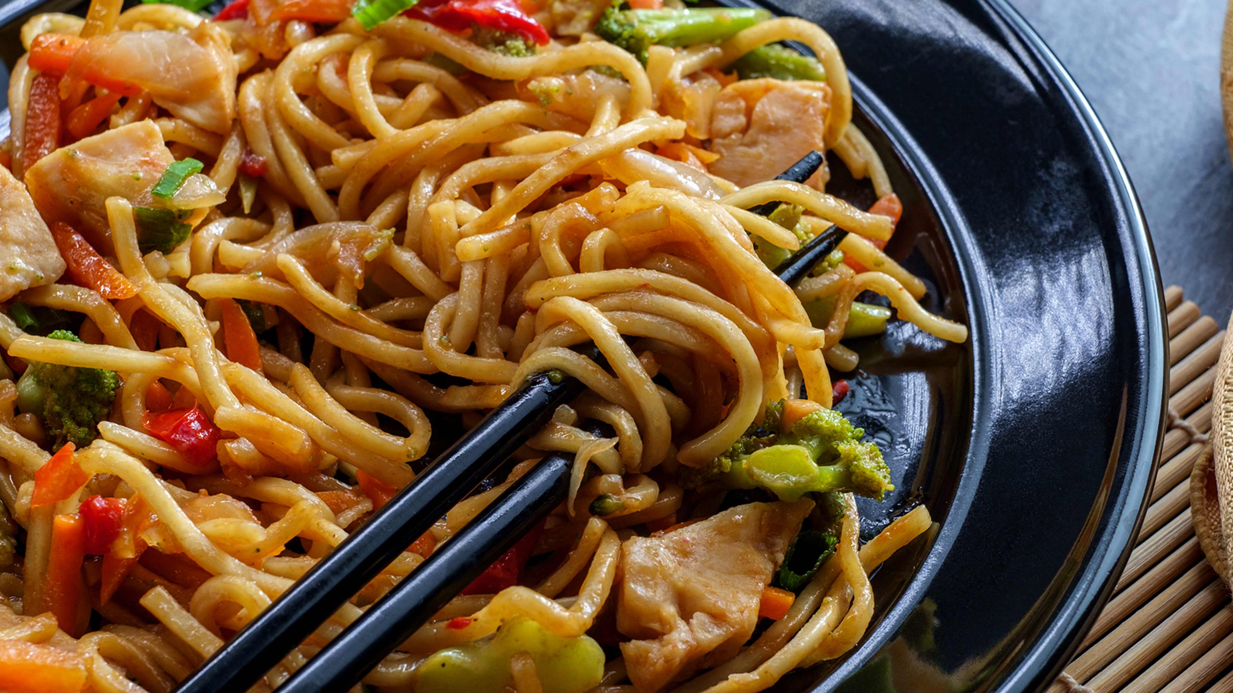Chow Mein. Asian Cuisine
