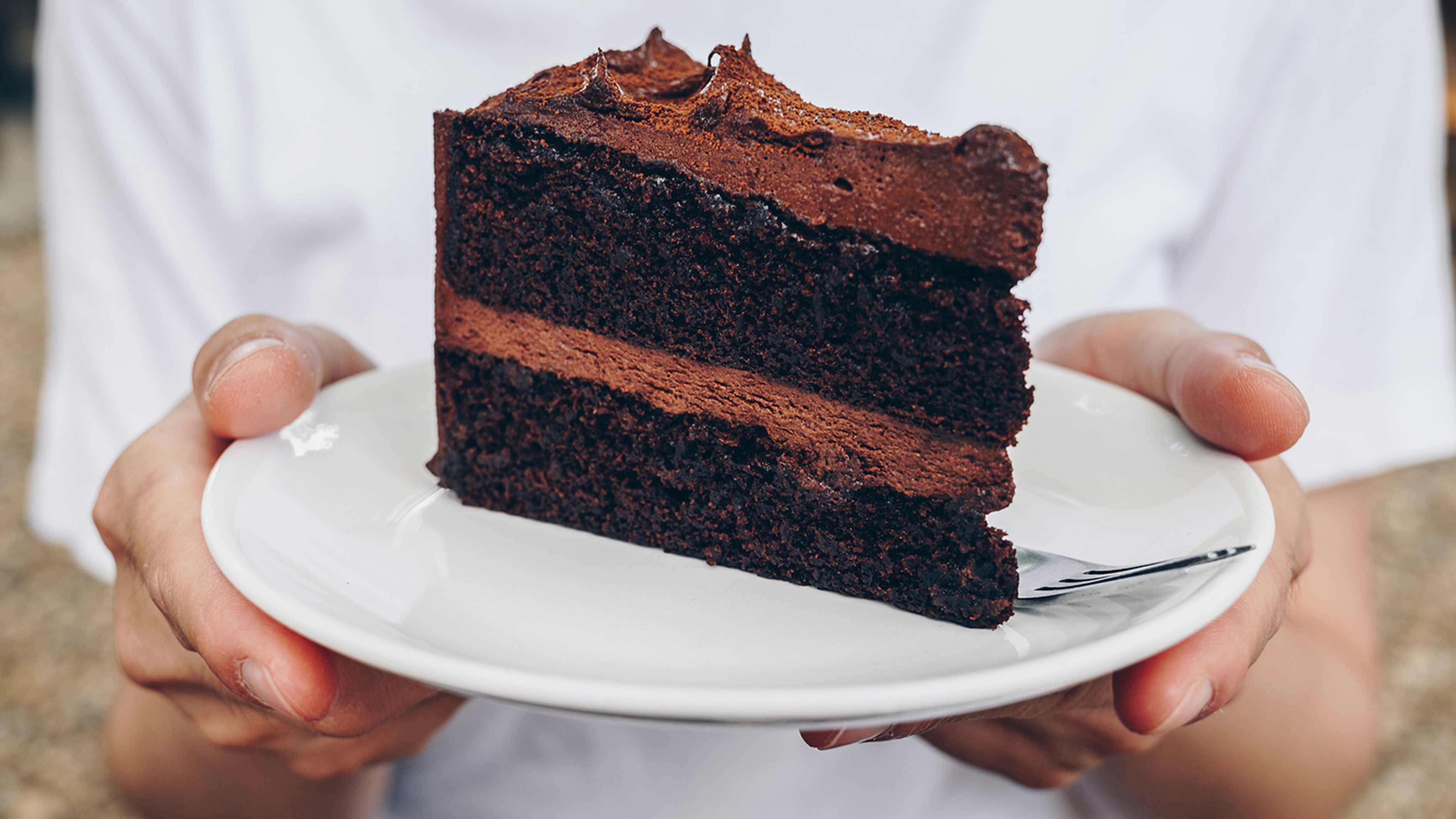 Image for Recipe Chocolate Mayonnaise Cake with Fudge Frosting
