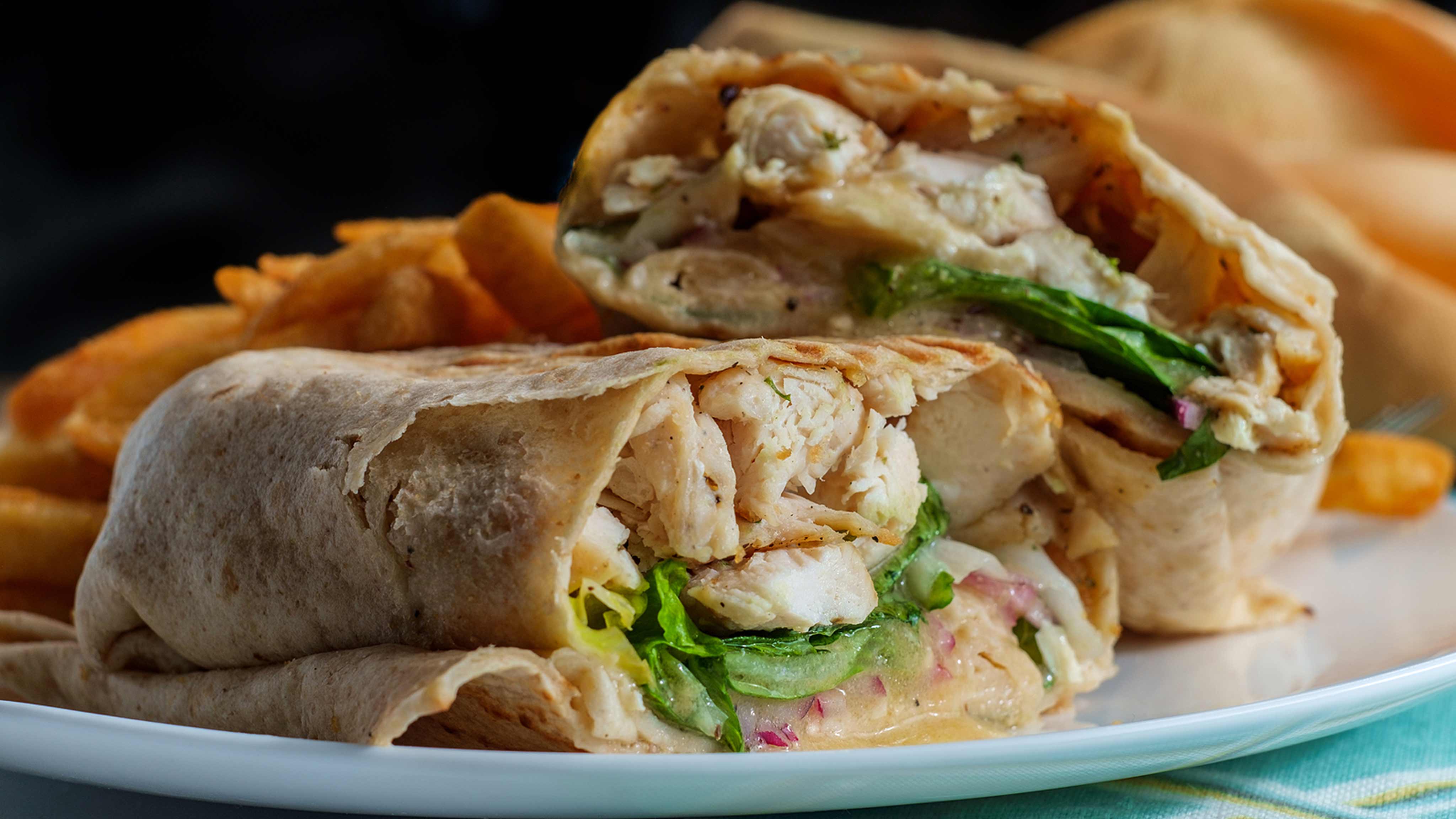 Lunch Box Chicken Salad Wrap - Platein28