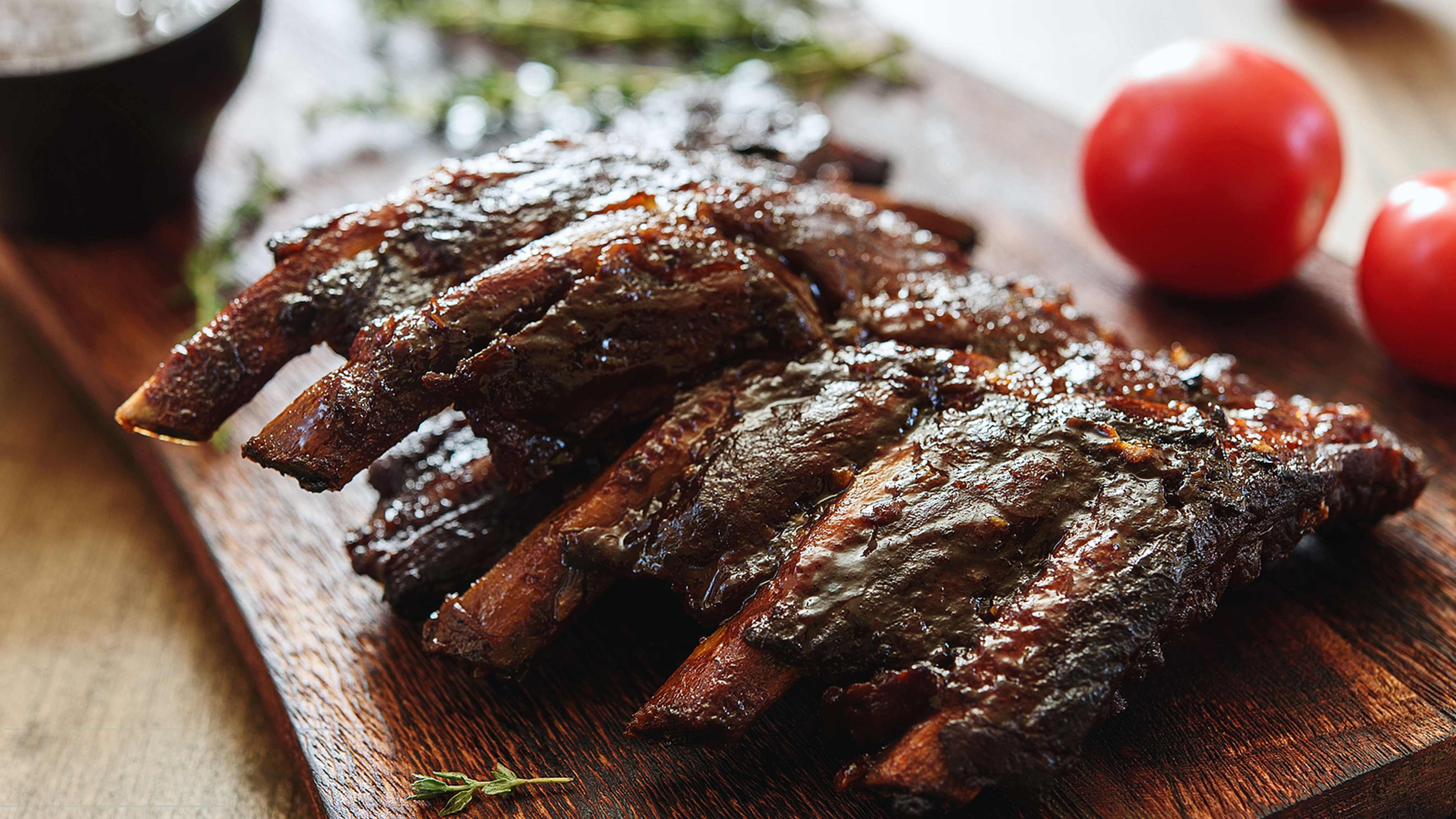 Image for Recipe Honey-Garlic Pork Ribs