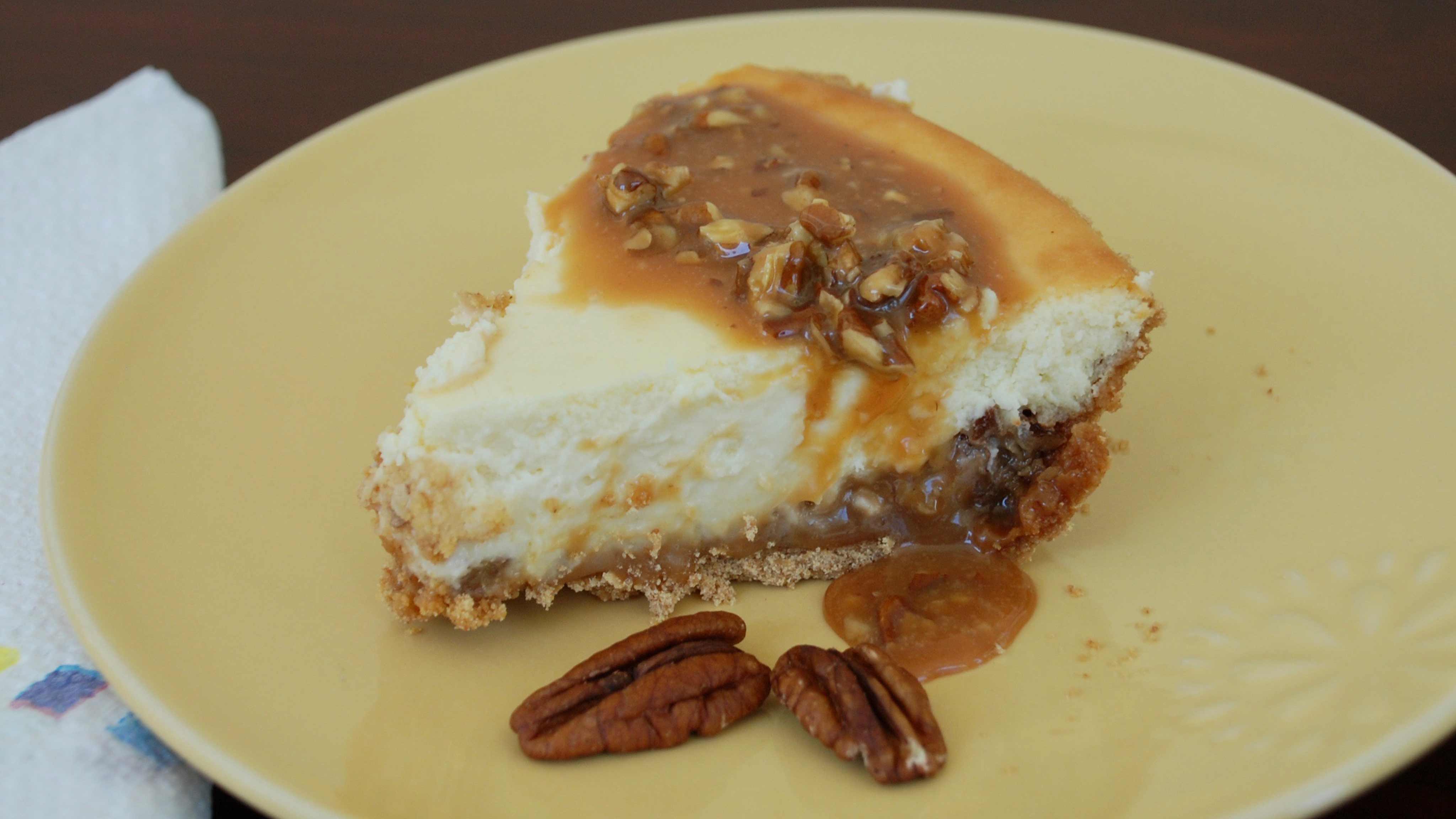 ZCLOSEDFrazier Farms - Recipe: Caramel Pecan Cheesecake