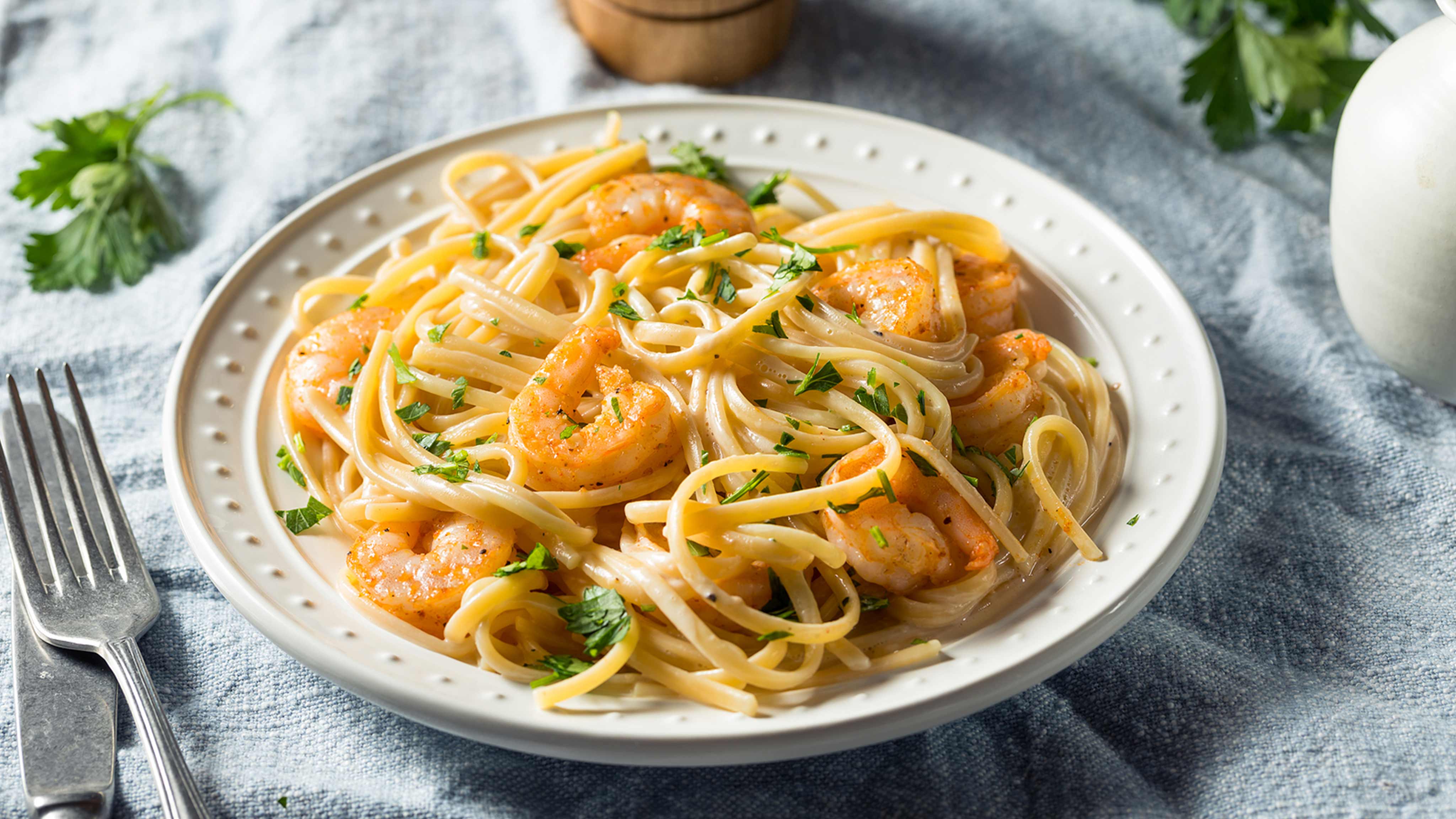 Image for Recipe Shrimp Fettuccine