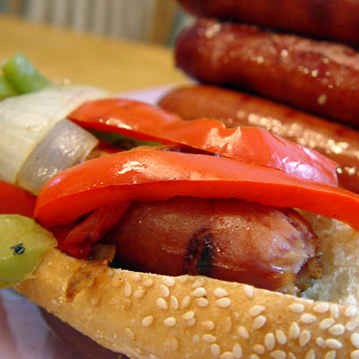 Randy's Neighborhood Market - Print Recipe: Beer Brats with Peppers and ...