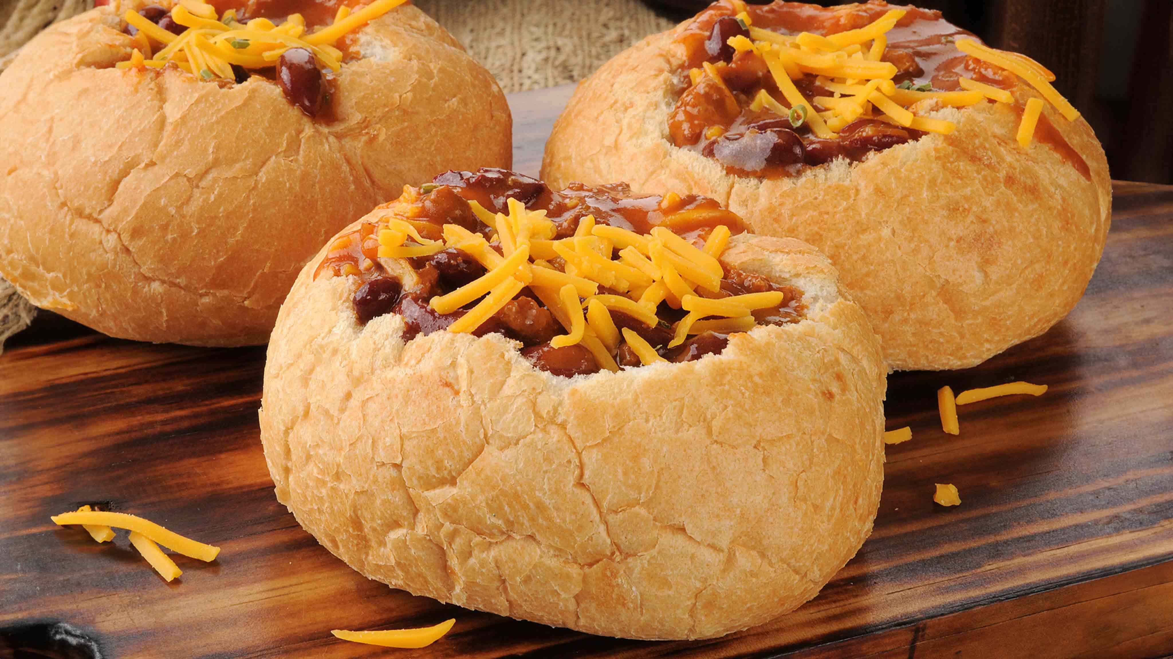 Image for Recipe Chili Bread Bowls