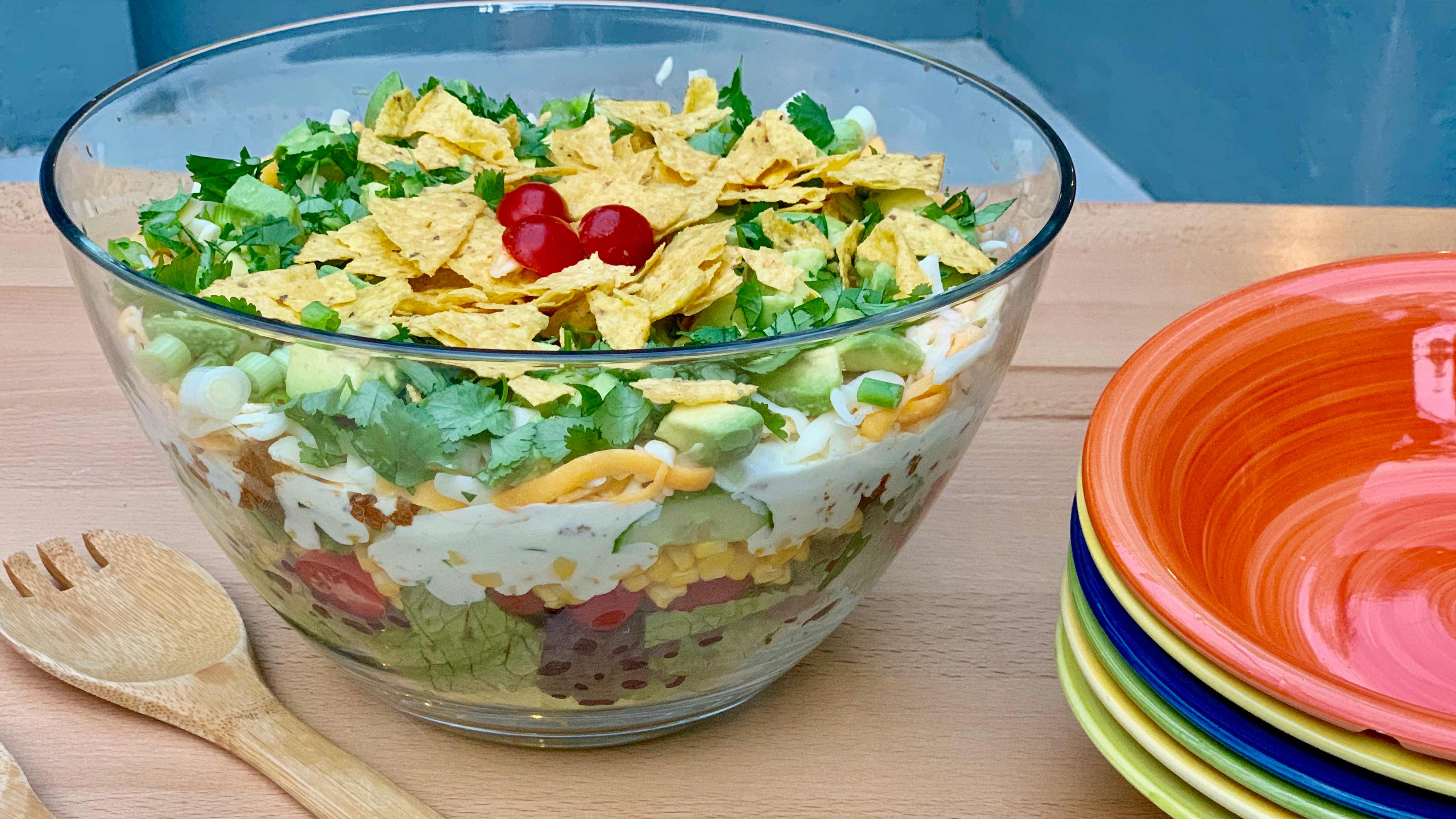 Kenny's IGA - Recipe: Layered Taco Salad