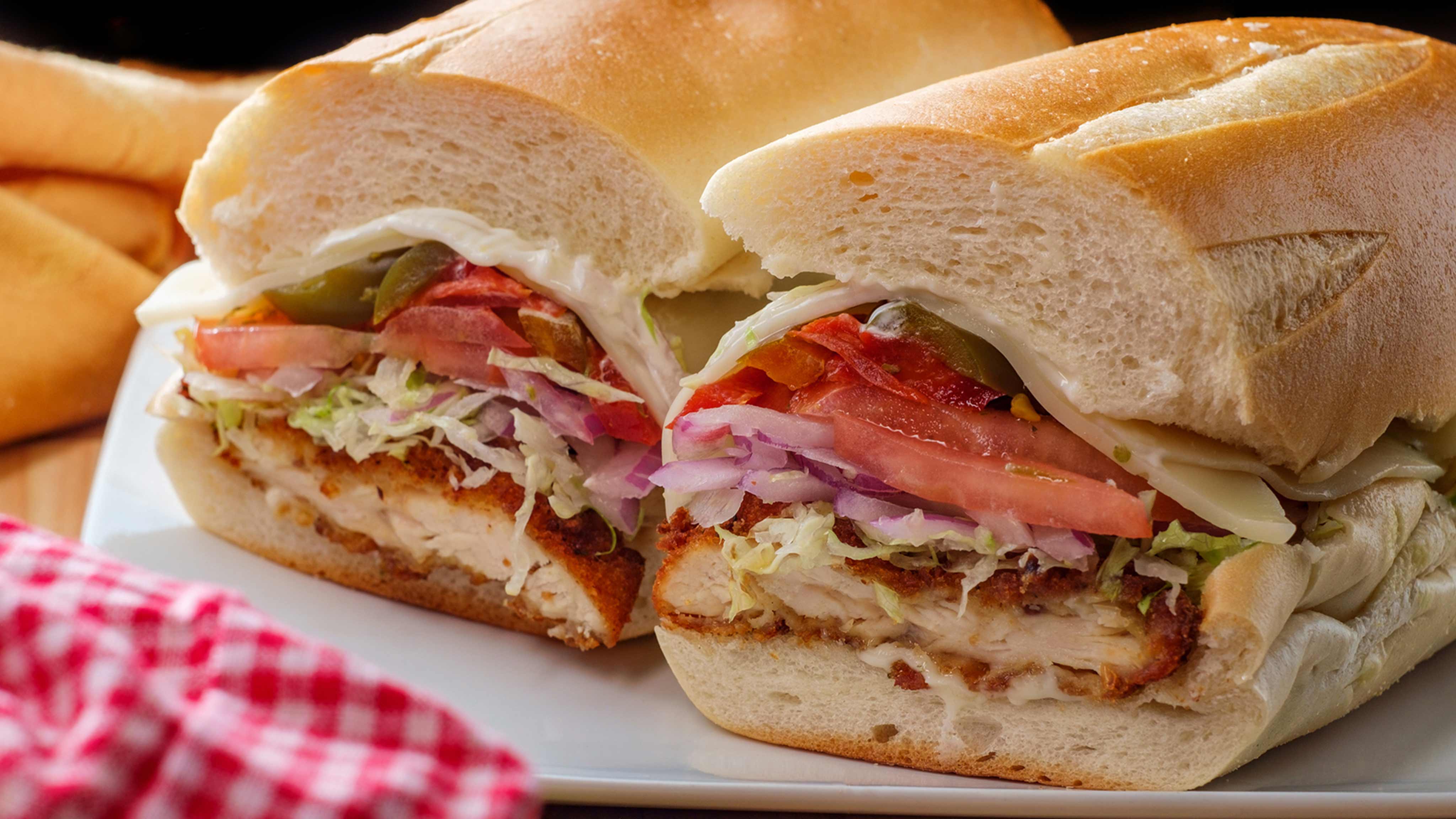 Image for Recipe Hot Italian Chicken Sandwiches