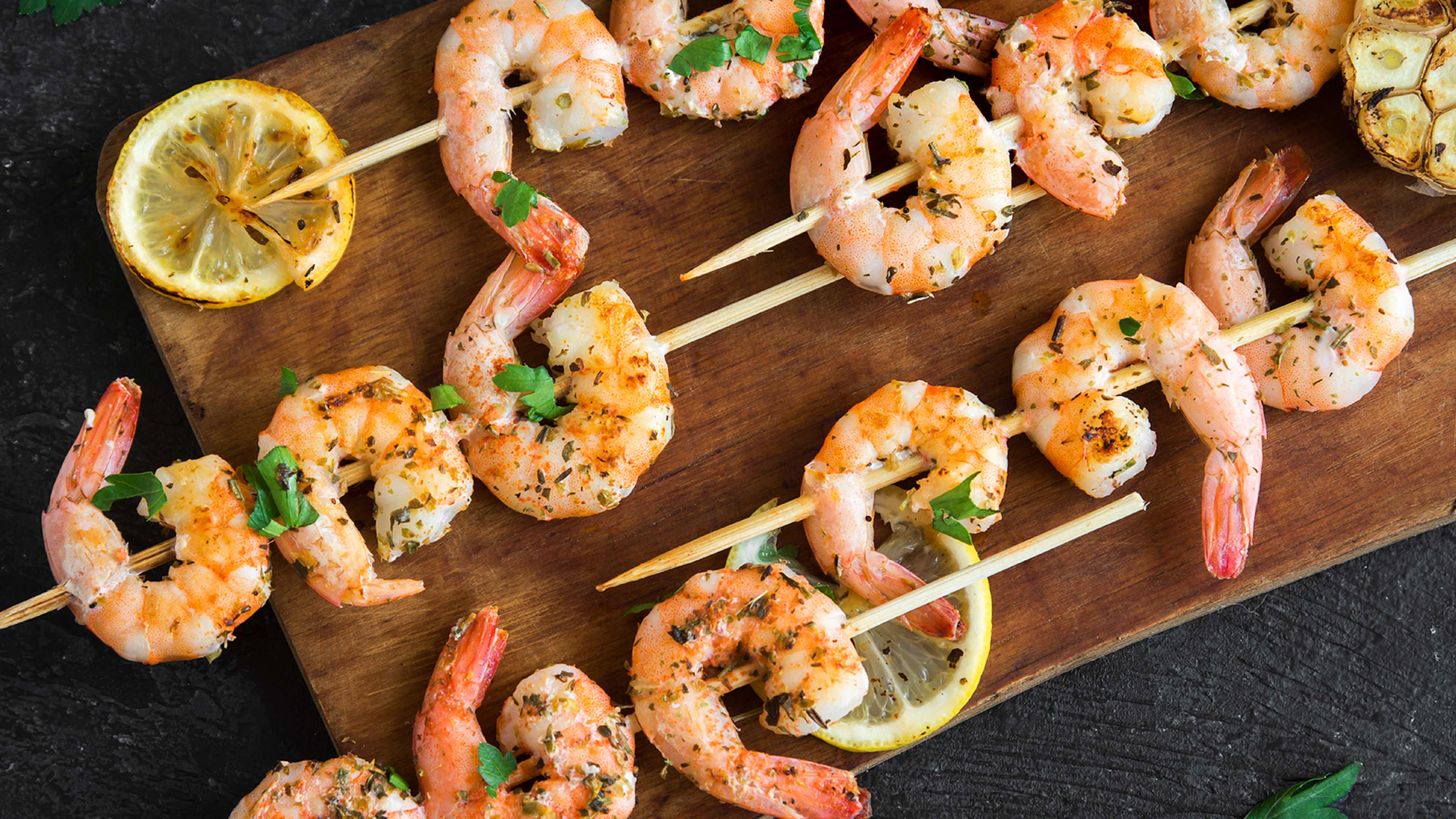 Image for Recipe Grilled Lemon Herb Shrimp