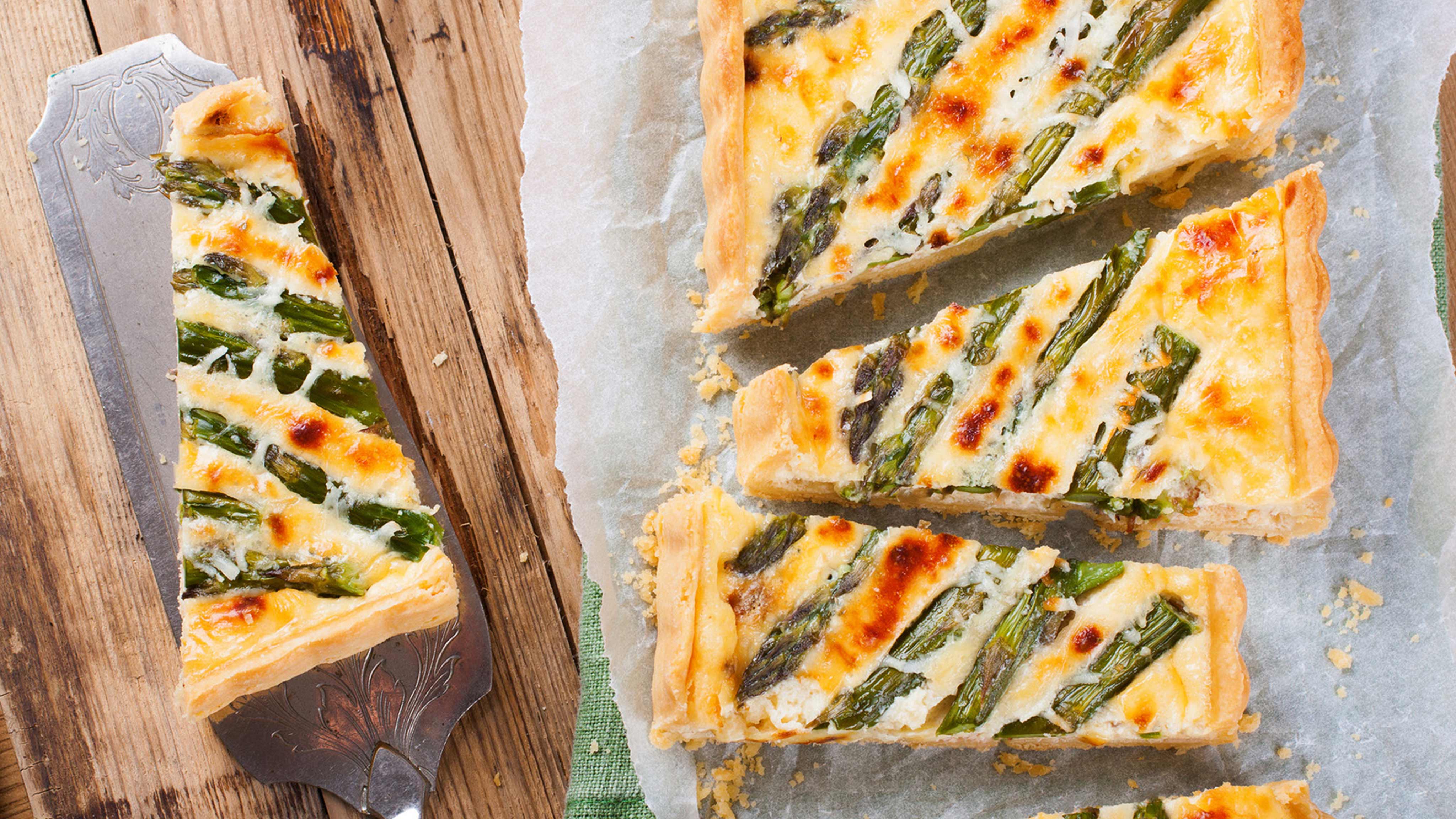 Image for Recipe Asparagus Quiche