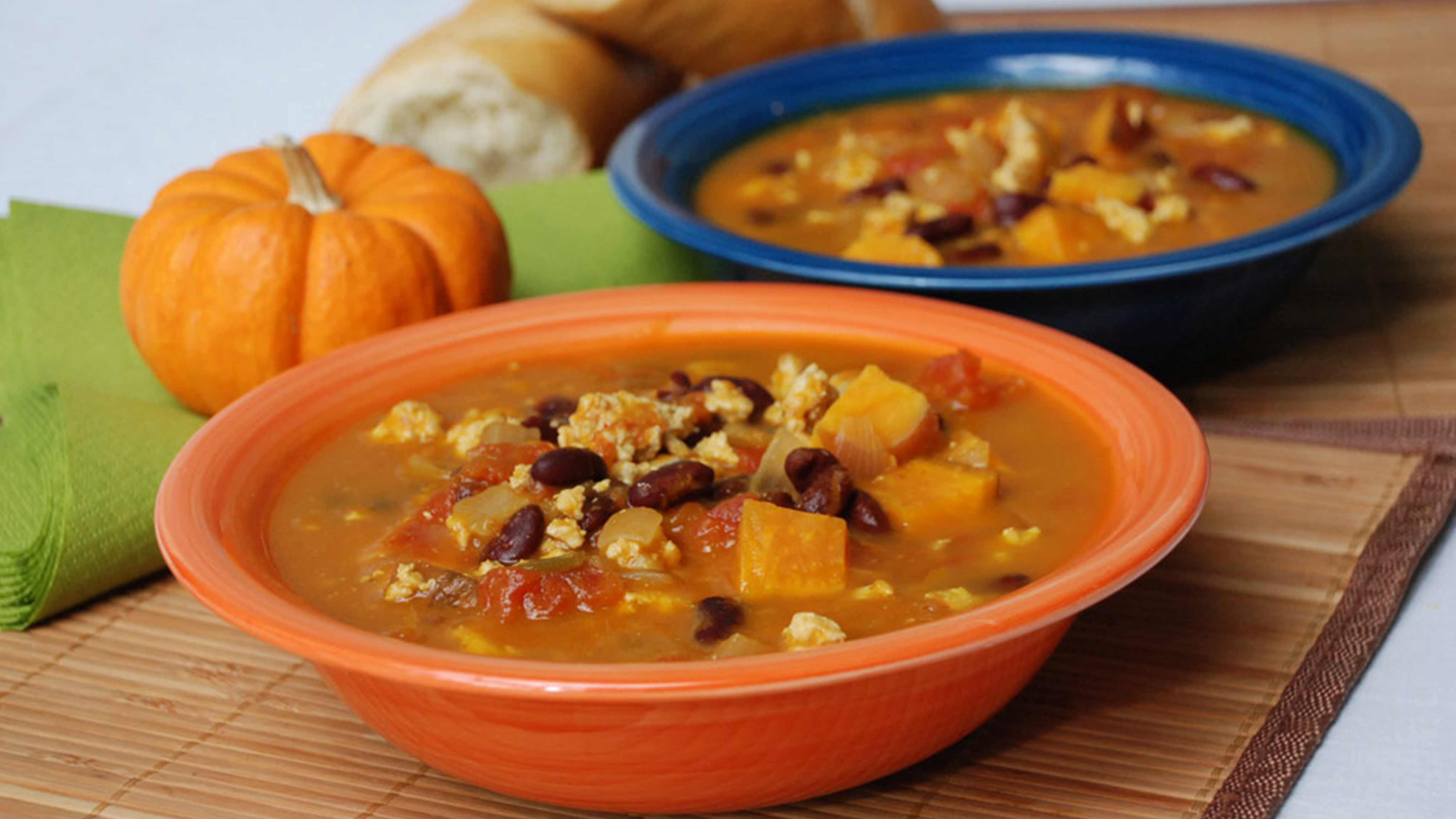 Image for Recipe Hearty Pumpkin and Sweet Potato Soup