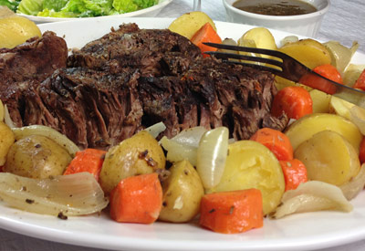 Tops Friendly Markets - Recipe: Rosemary and Lemon Pepper Pot Roast