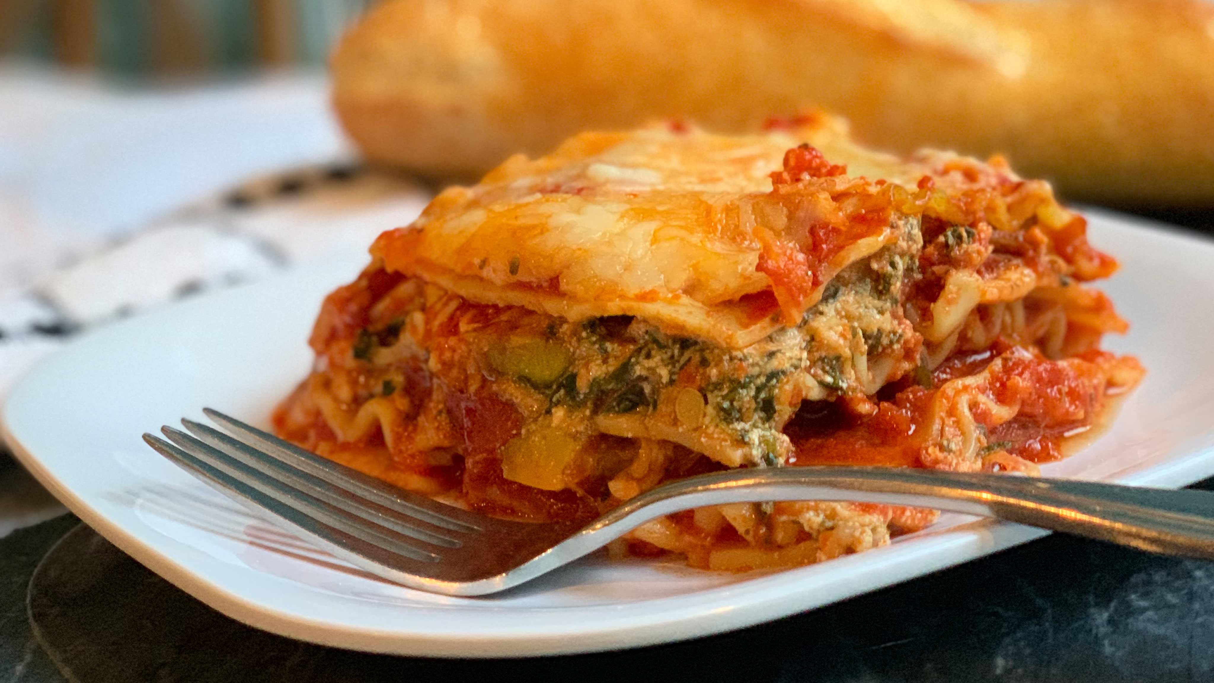 Image for Recipe Roasted Vegetable Lasagna