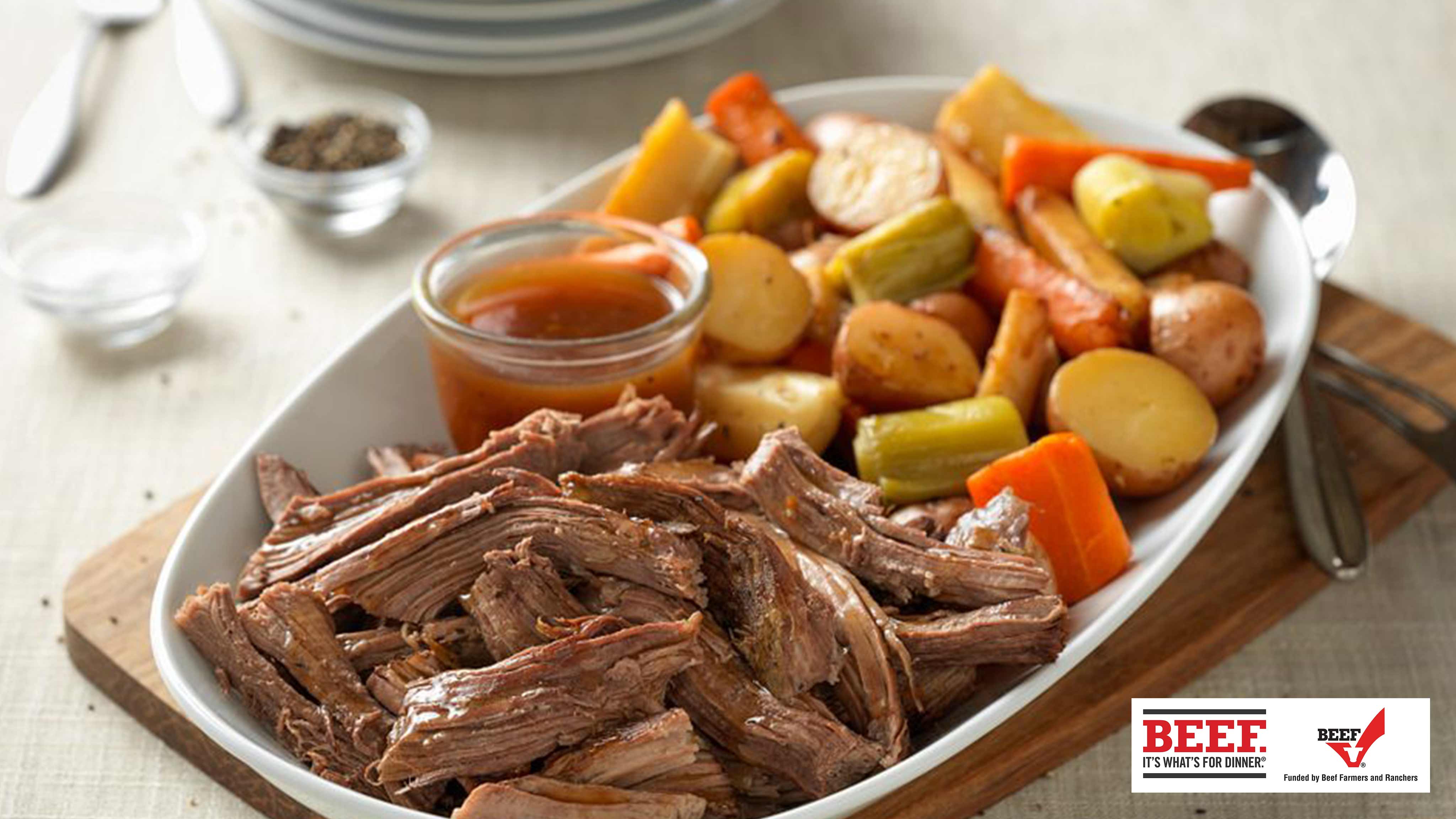 Image for Recipe Autumn Pot Roast with Root Vegetables